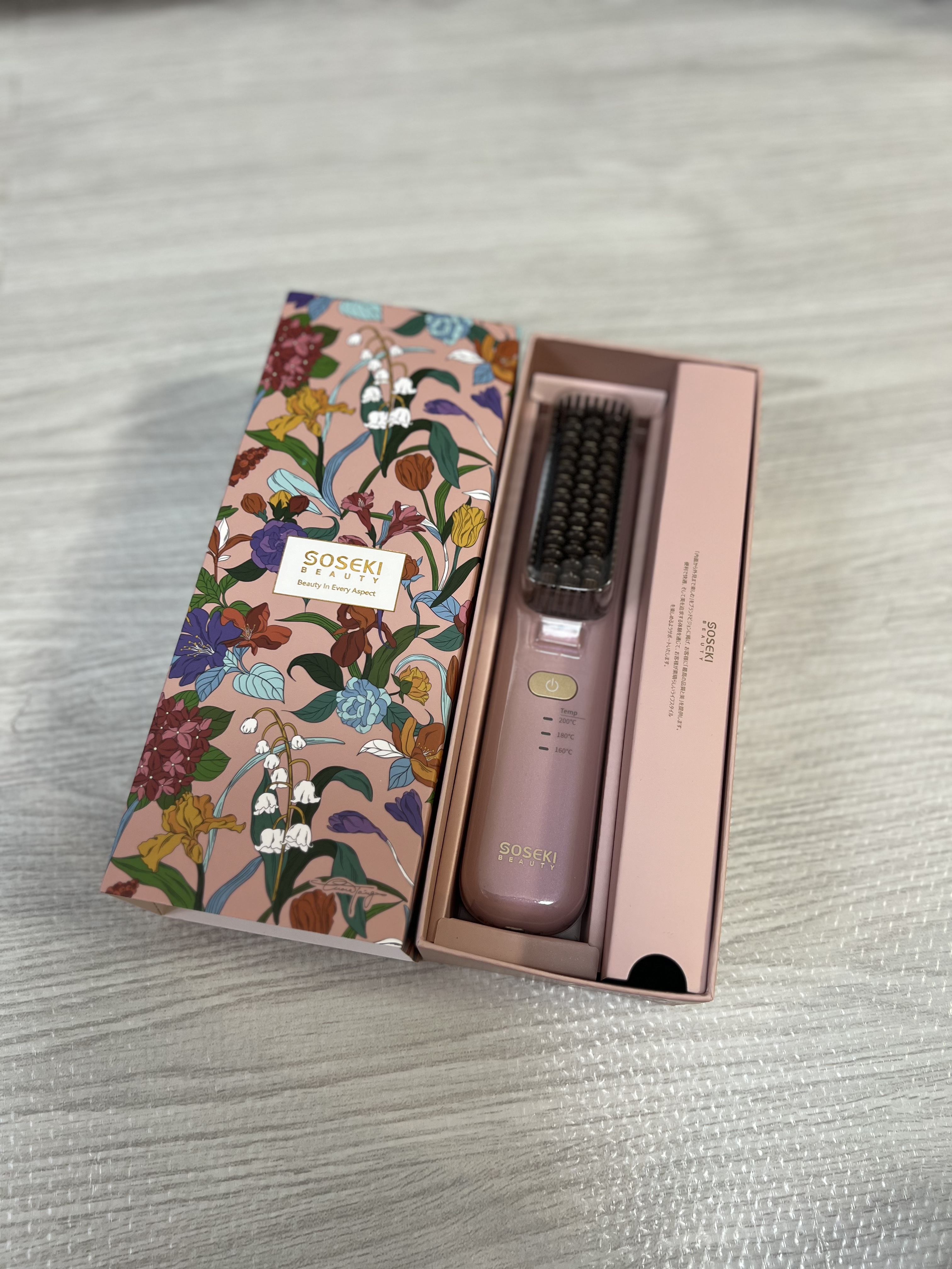 リトグロス コードレスヒートブラシ/SOSEKI/ヒートブラシを使ったクチコミ（2枚目）