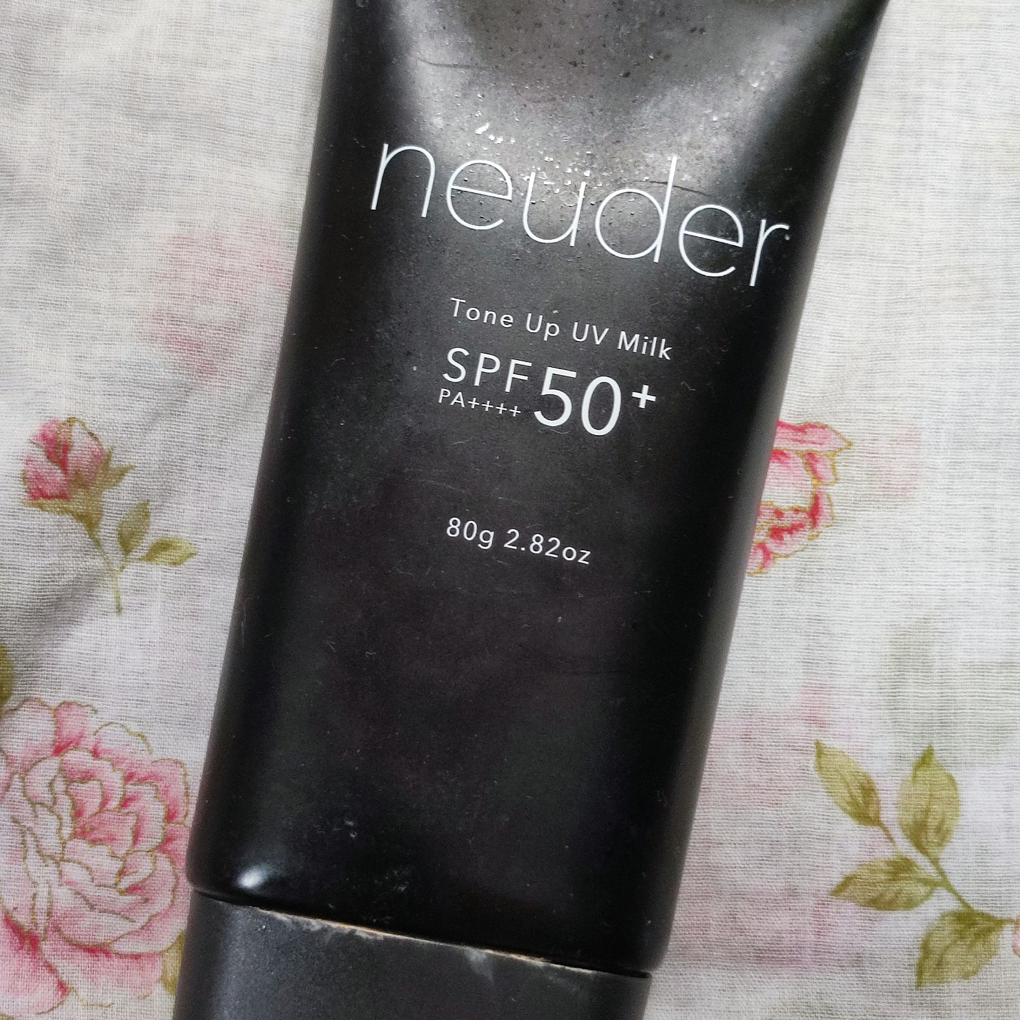 ニューダー トーンアップ UVミルク/KEWAIYA/日焼け止めミルクを使ったクチコミ（1枚目）