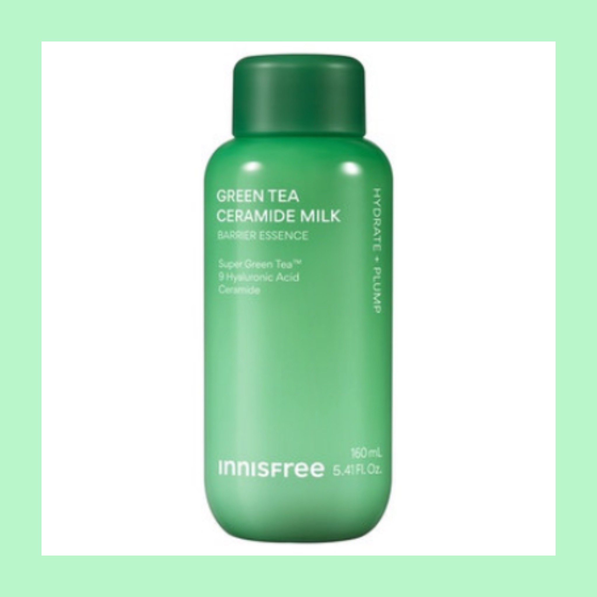 グリーンティー セラミド ミルク エッセンストナー/innisfree/化粧水を使ったクチコミ（1枚目）