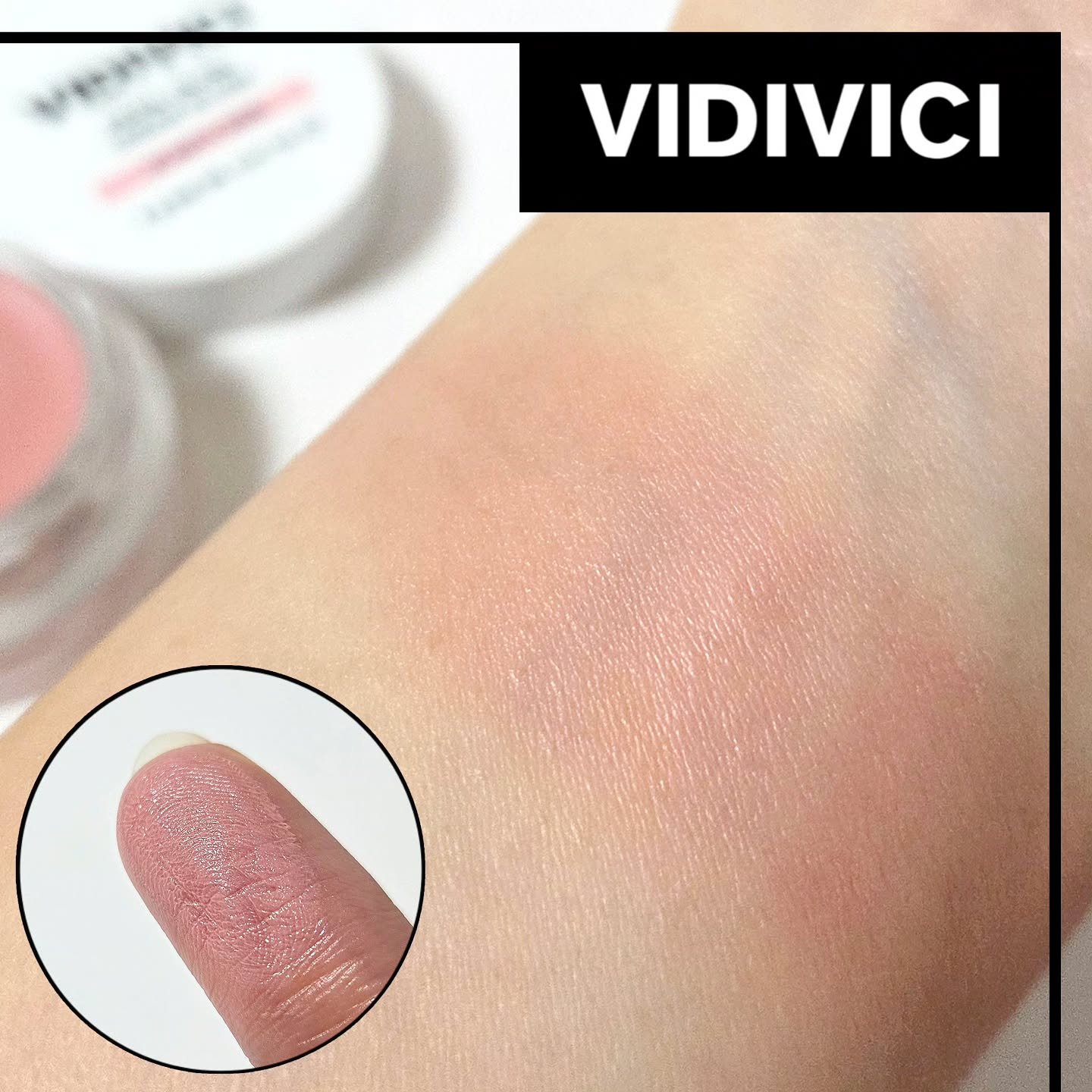 ペタルグロウクリームチーク/VIDIVICI/ジェル・クリームチークを使ったクチコミ（1枚目）