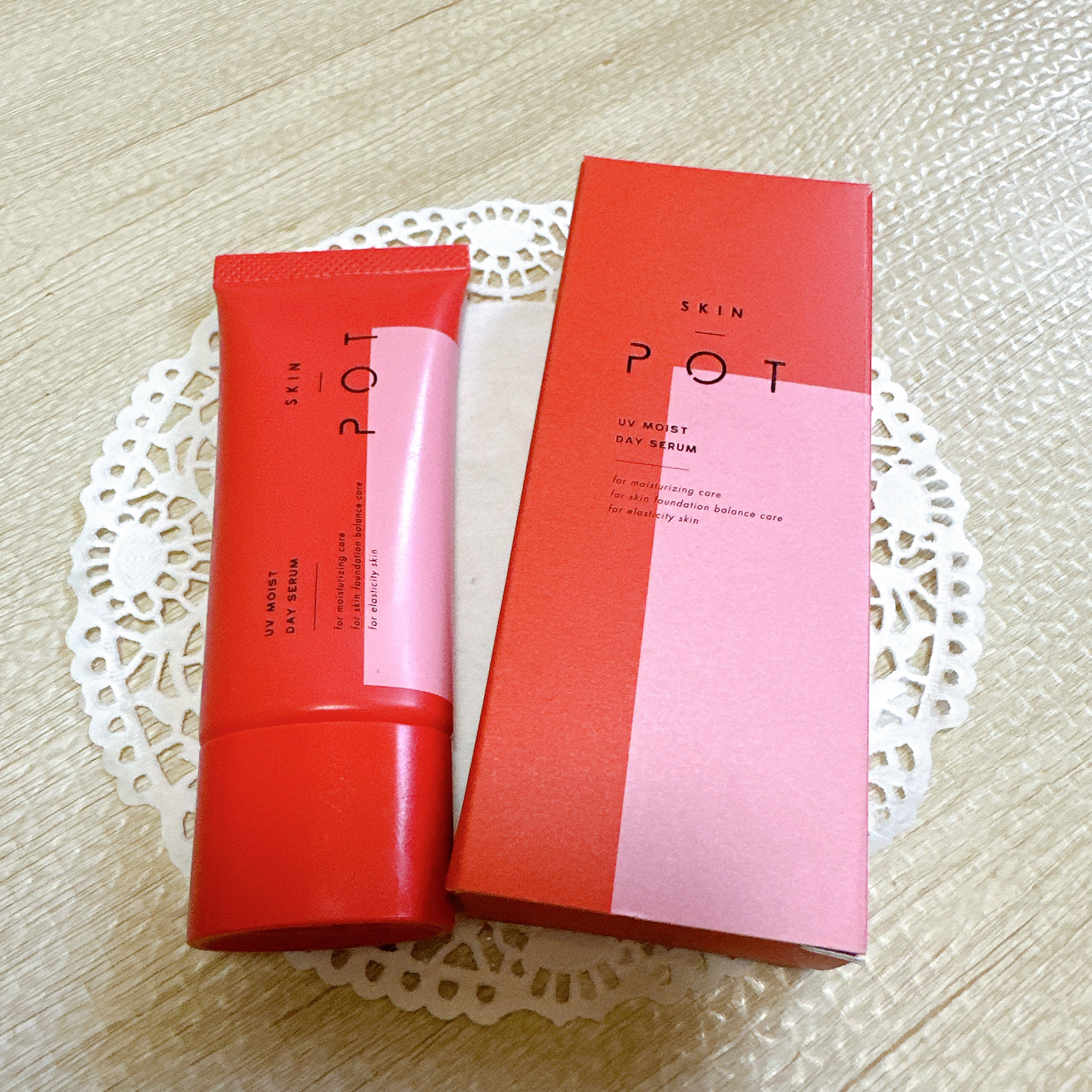 UVモイストデイセラム/SKIN POT/日焼け止めローションを使ったクチコミ（2枚目）