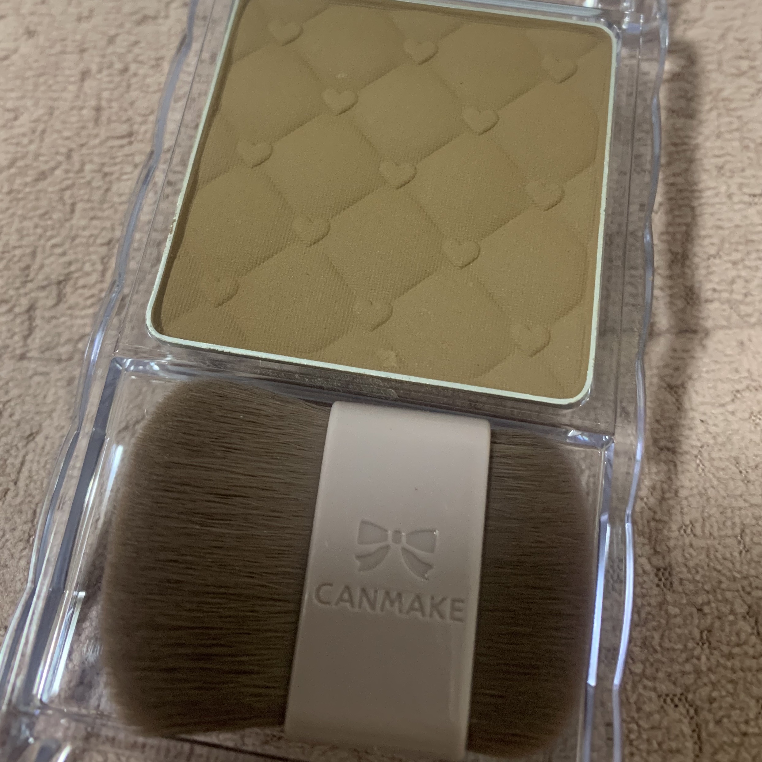 シェーディングパウダー 01 デニッシュブラウン/キャンメイク/シェーディングを使ったクチコミ（2枚目）