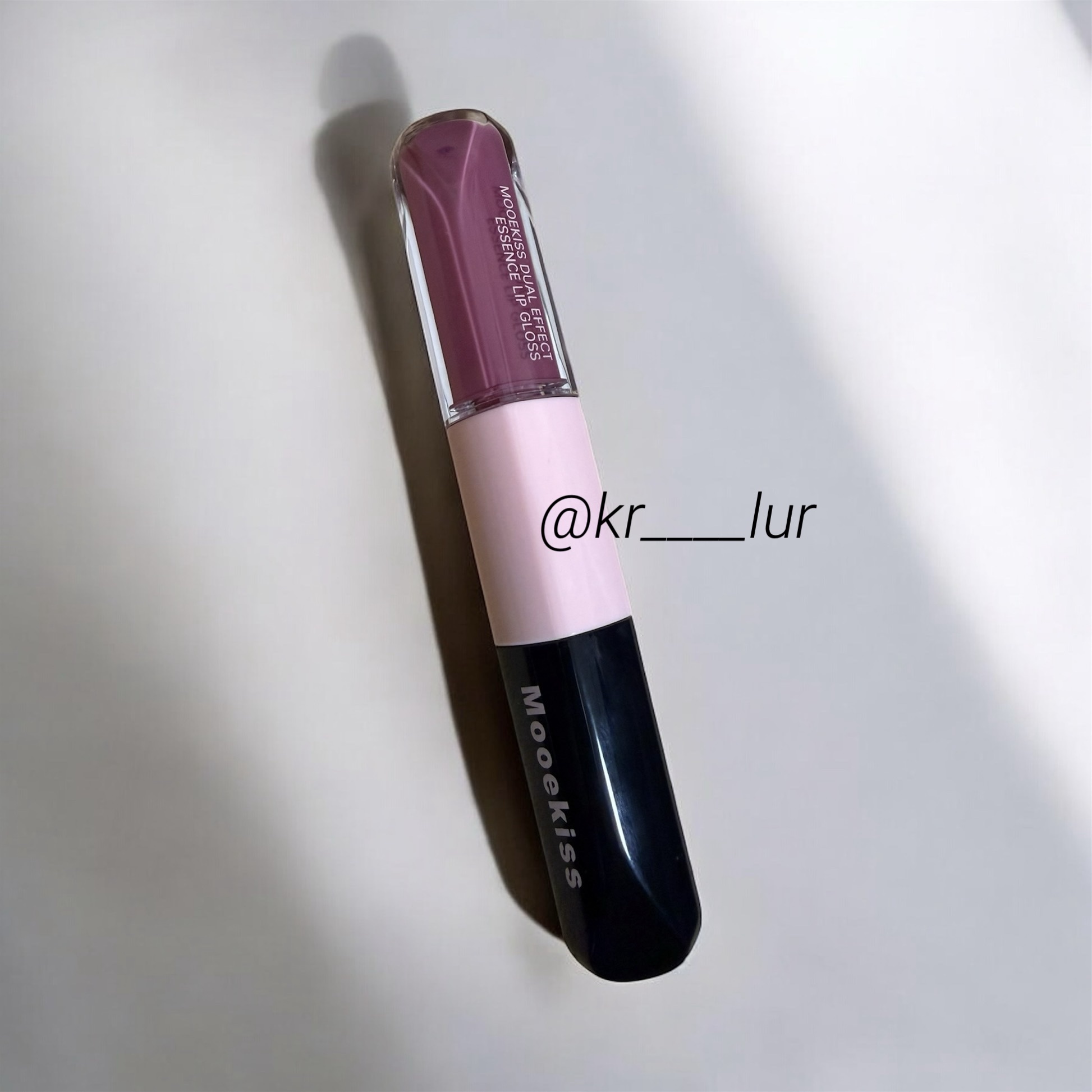 デュアルエフェクトエッセンスリップグロス/Mooekiss/リップグロスを使ったクチコミ（1枚目）