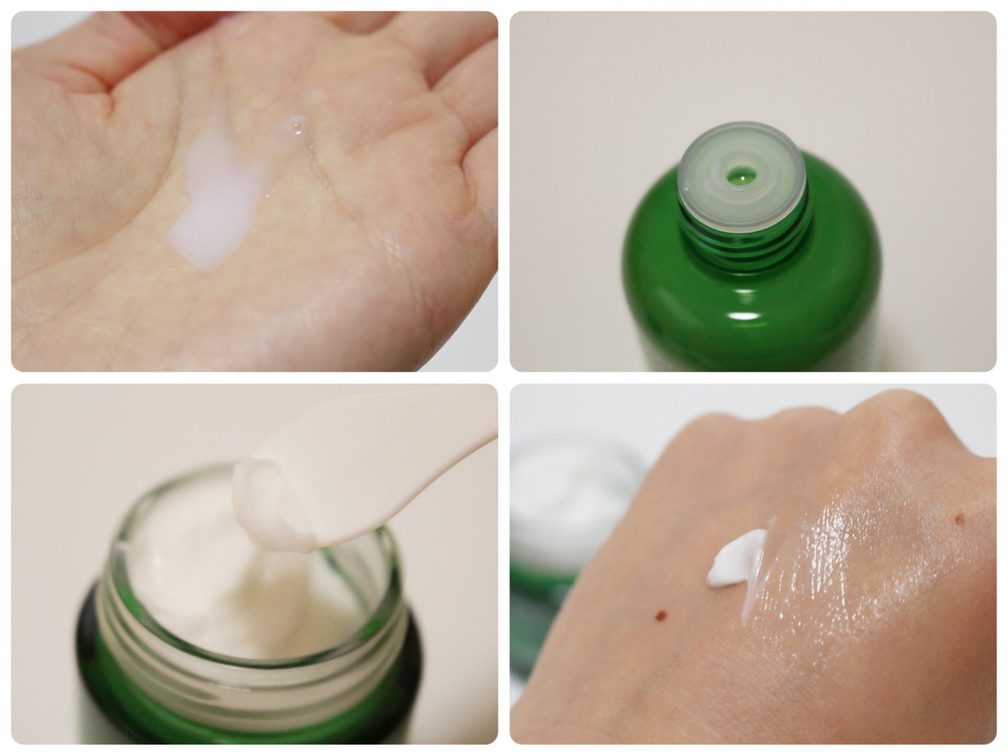 グリーンティー セラミド バリア クリーム/innisfree/フェイスクリームを使ったクチコミ(2枚目)