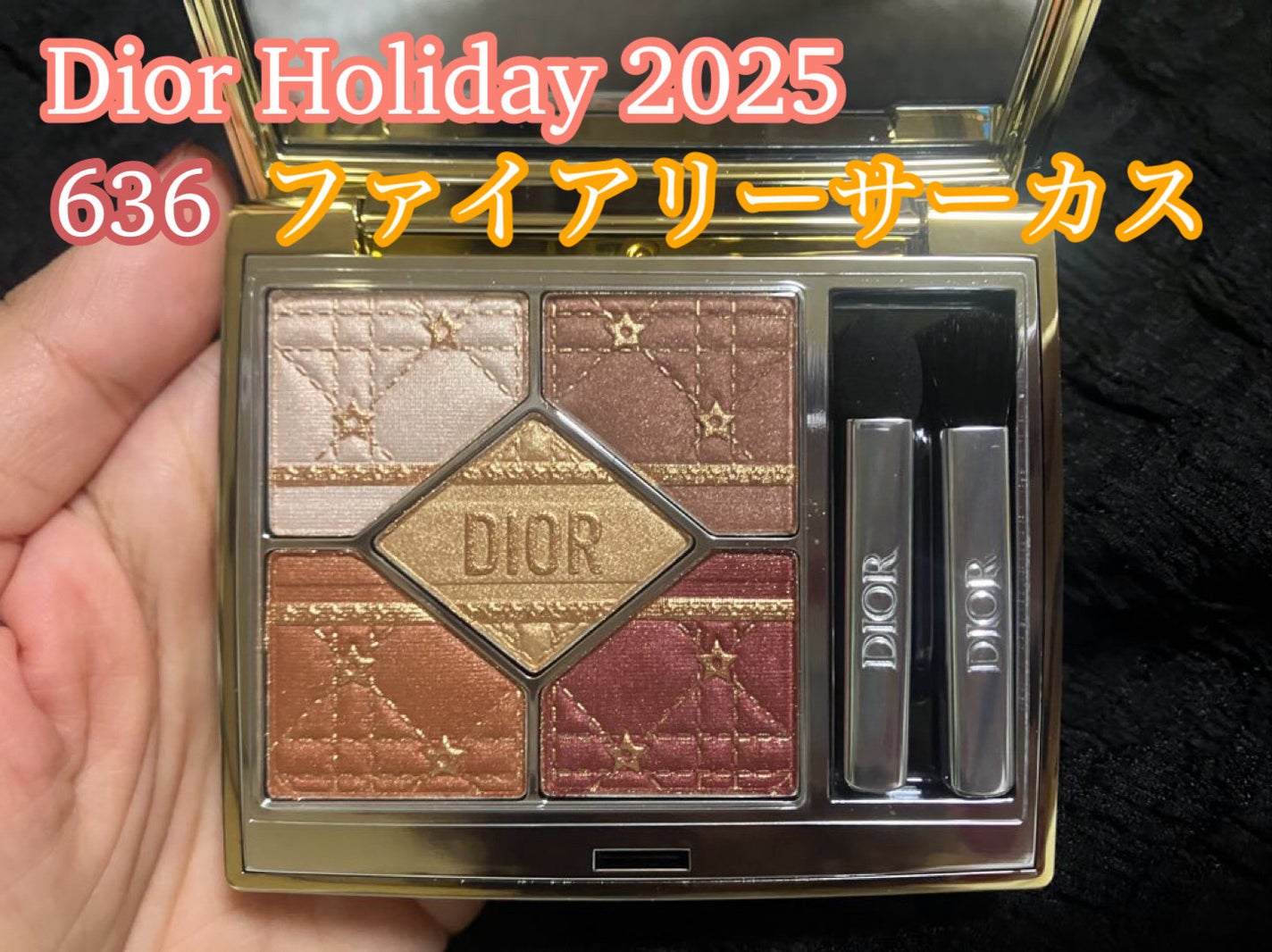 ディオールショウ サンク クルール(ホリデーコレクション 2025 限定品)/Dior/アイシャドウを使ったクチコミ(1枚目)