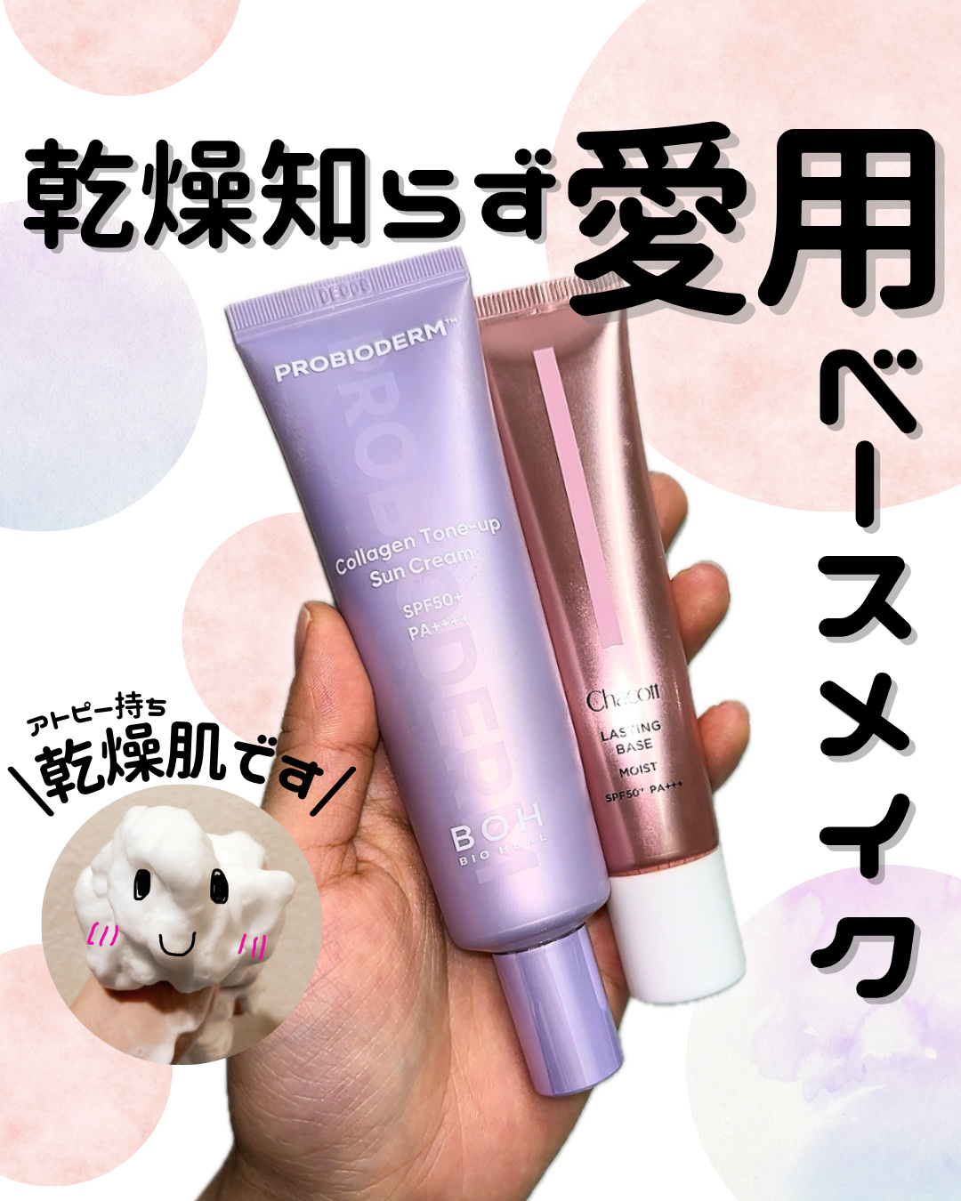 バイオヒールボ プロバイオダーム™ コラーゲン エッセンス サンクリーム/BIOHEAL BOH/日焼け止めローションを使ったクチコミ（1枚目）