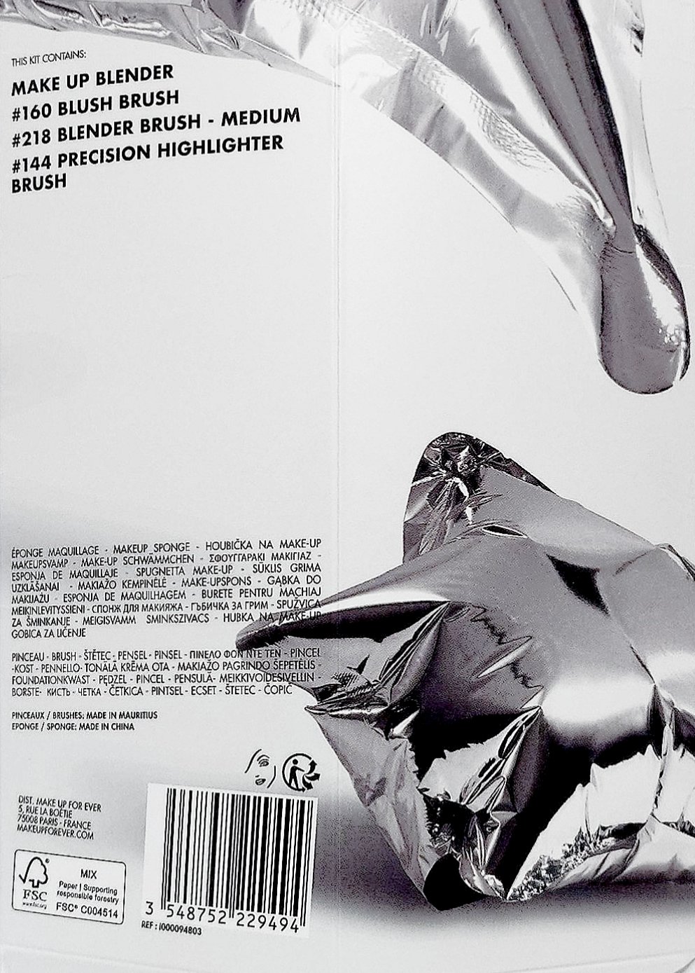 クラシック ツール セット/MAKE UP FOR EVER/その他キットセットを使ったクチコミ（3枚目）