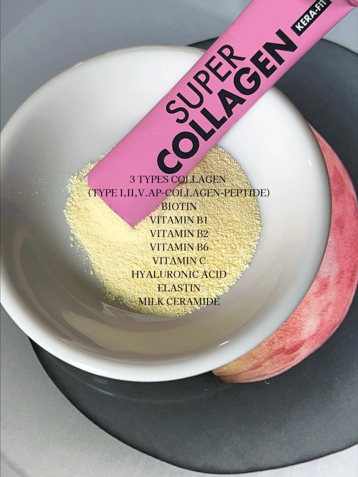 スーパーコラーゲン ケラフィット/VITALBEAUTIE/美容サプリメントを使ったクチコミ（3枚目）