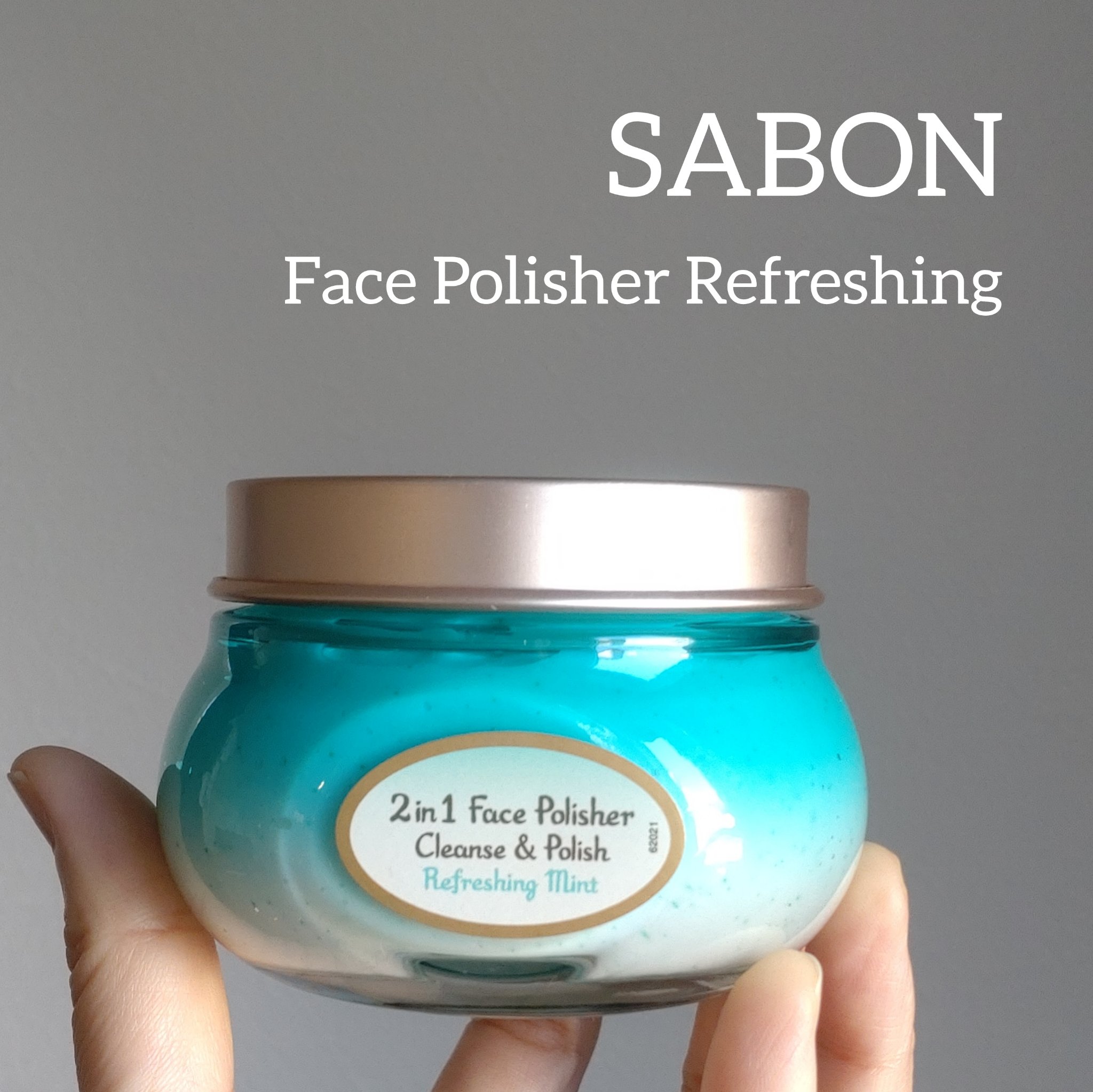 フェイスポリッシャー リフレッシング（ミント）/SABON/スクラブ・ゴマージュを使ったクチコミ（1枚目）