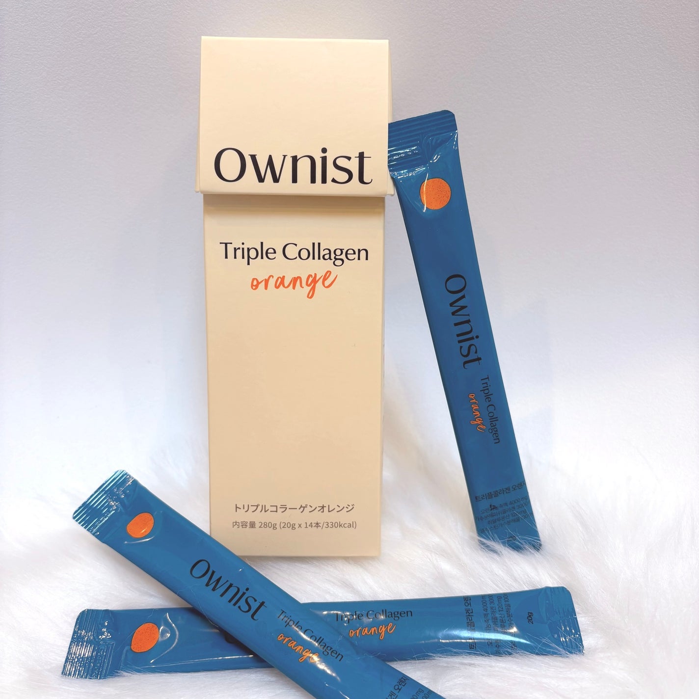 トリプルコラーゲン オレンジ/Ownist/美容サプリメントを使ったクチコミ(1枚目)