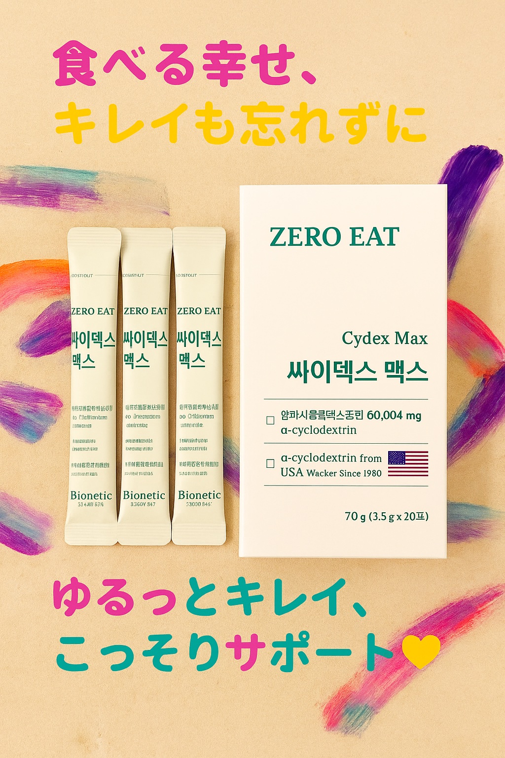 ゼロイート サイデックス マックス/Bionetic/ボディサプリメントを使ったクチコミ（1枚目）