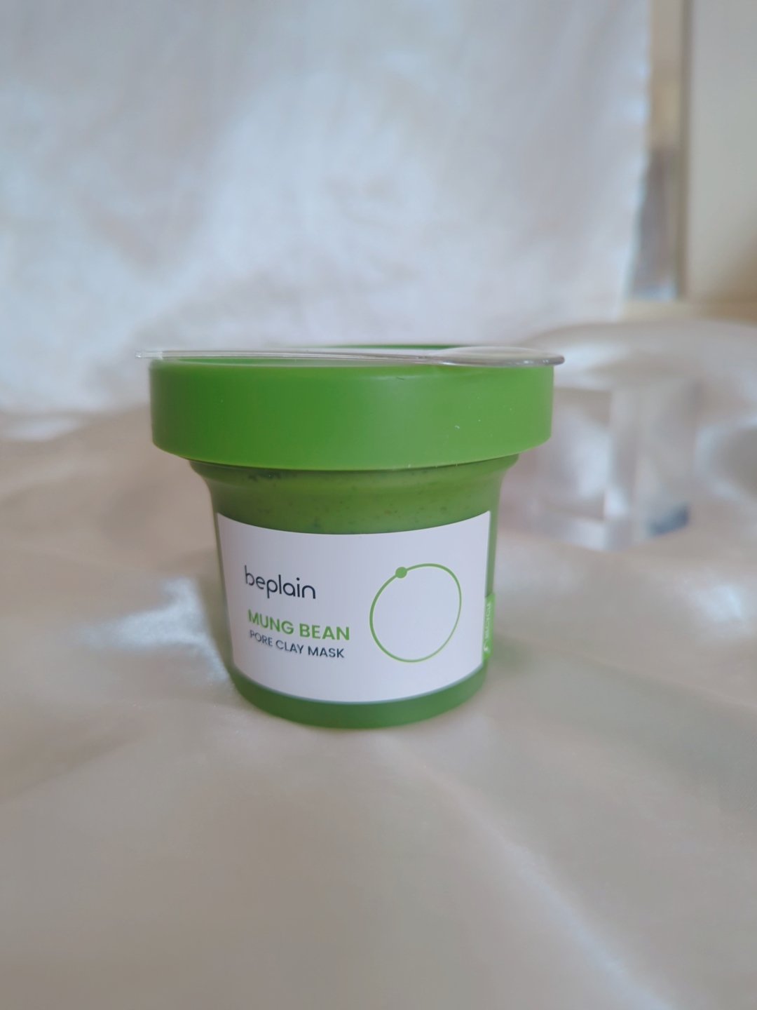 緑豆毛穴クレイパック/beplain/洗い流すパック・マスクを使ったクチコミ（1枚目）