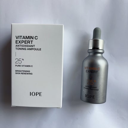 ビタミンC エキスパート25% トーニングアンプル/IOPE/美容液を使ったクチコミ(1枚目)