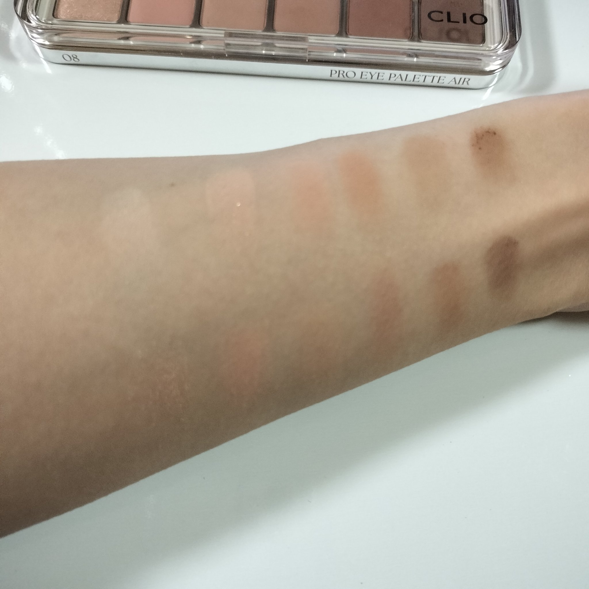 プロ アイ パレット エアー/CLIO/アイシャドウパレットを使ったクチコミ（3枚目）