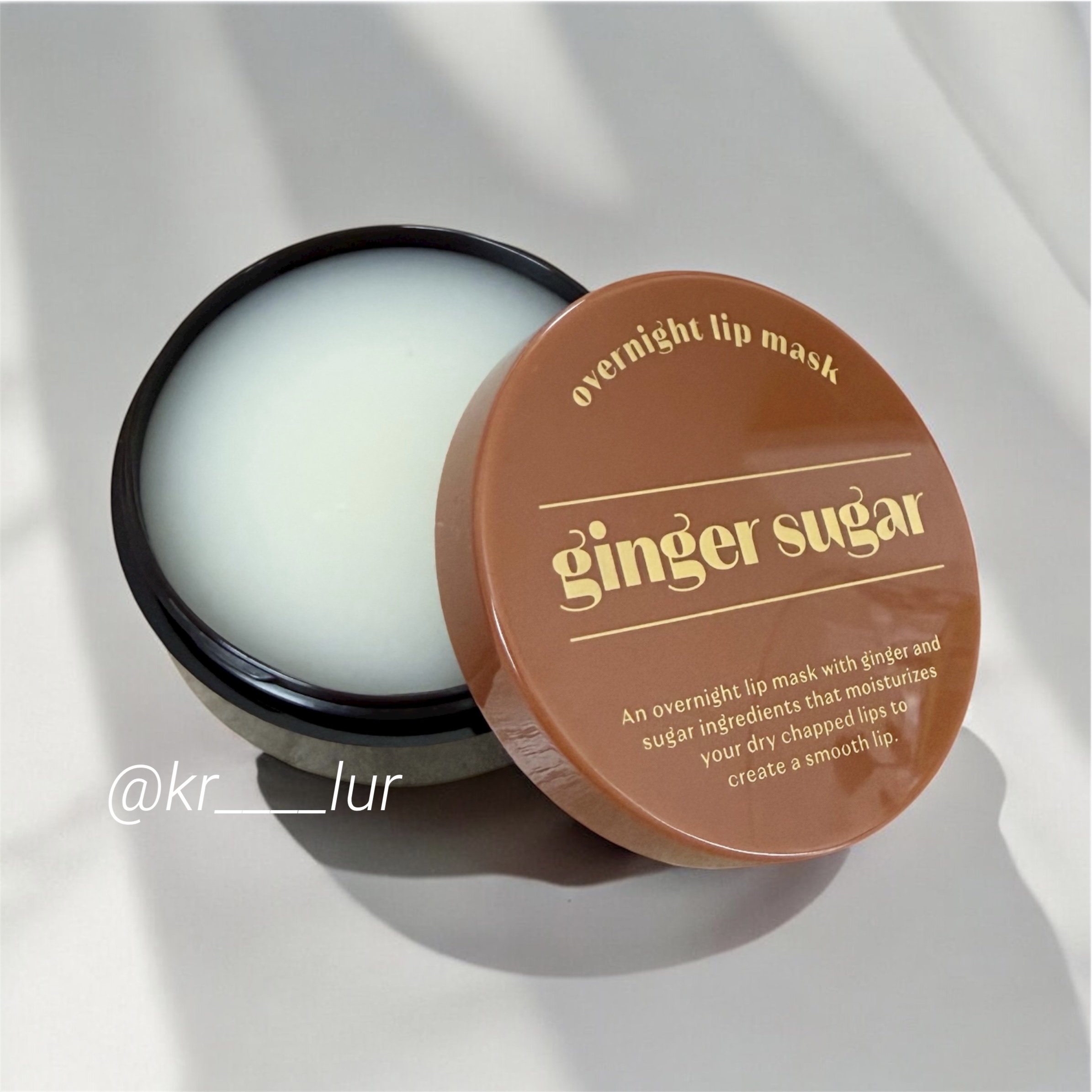 ジンジャーシュガーオーバーナイトリップマスク/ARITAUM/リップマスクを使ったクチコミ（1枚目）