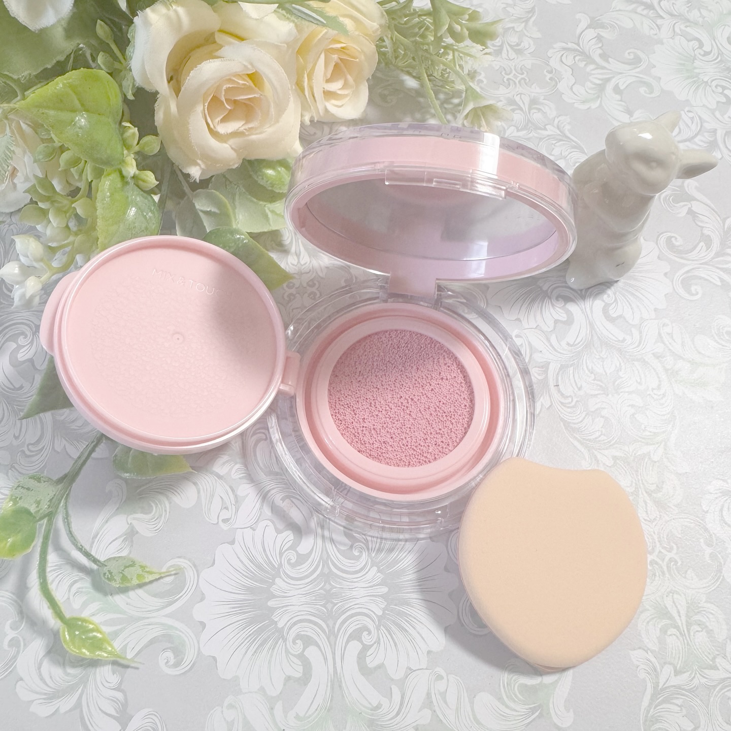 アーティストクッションブラッシュ/JUNG SAEM MOOL/リキッドチークを使ったクチコミ（3枚目）