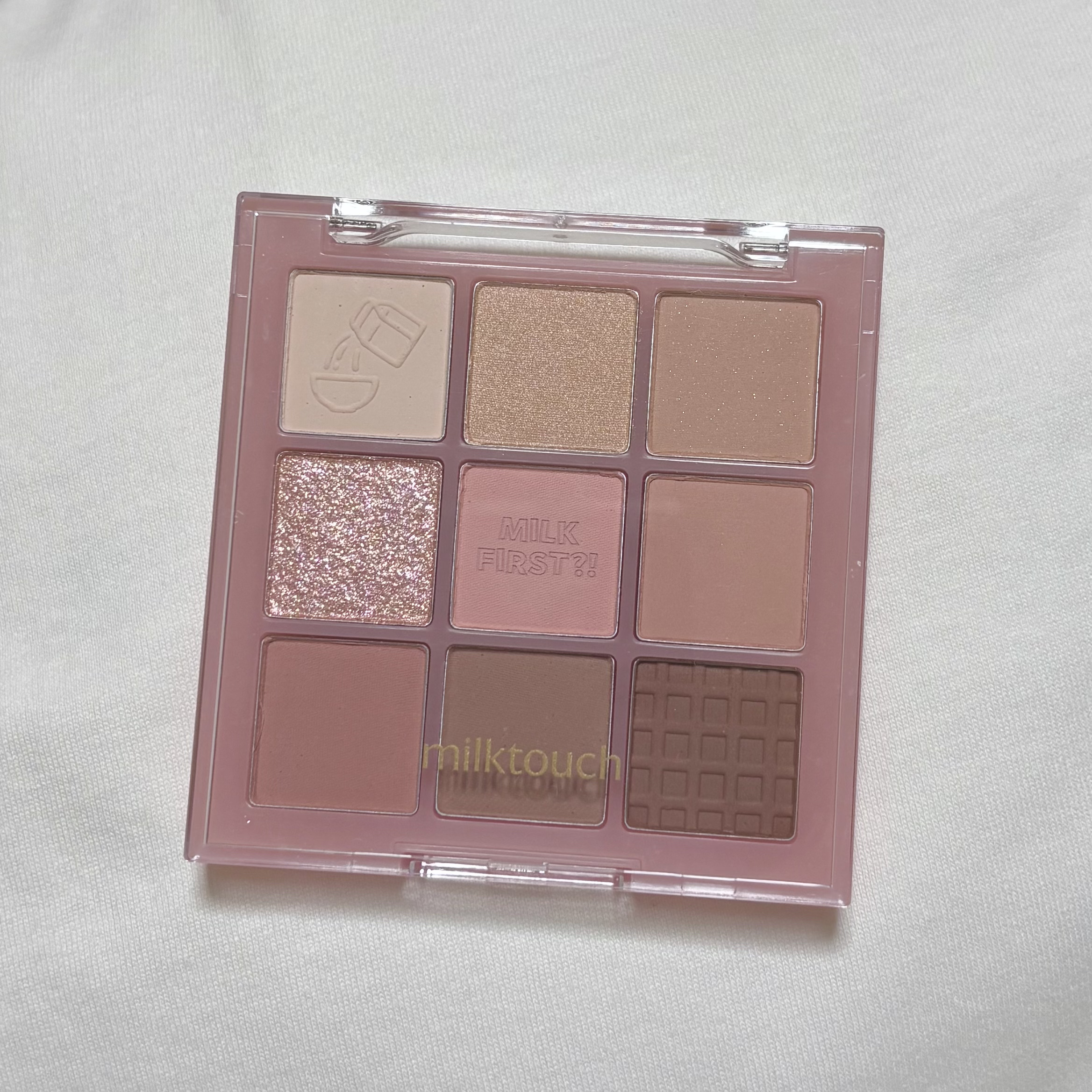 トーンオンシャドウパレット/Milk Touch/アイシャドウパレットを使ったクチコミ（1枚目）