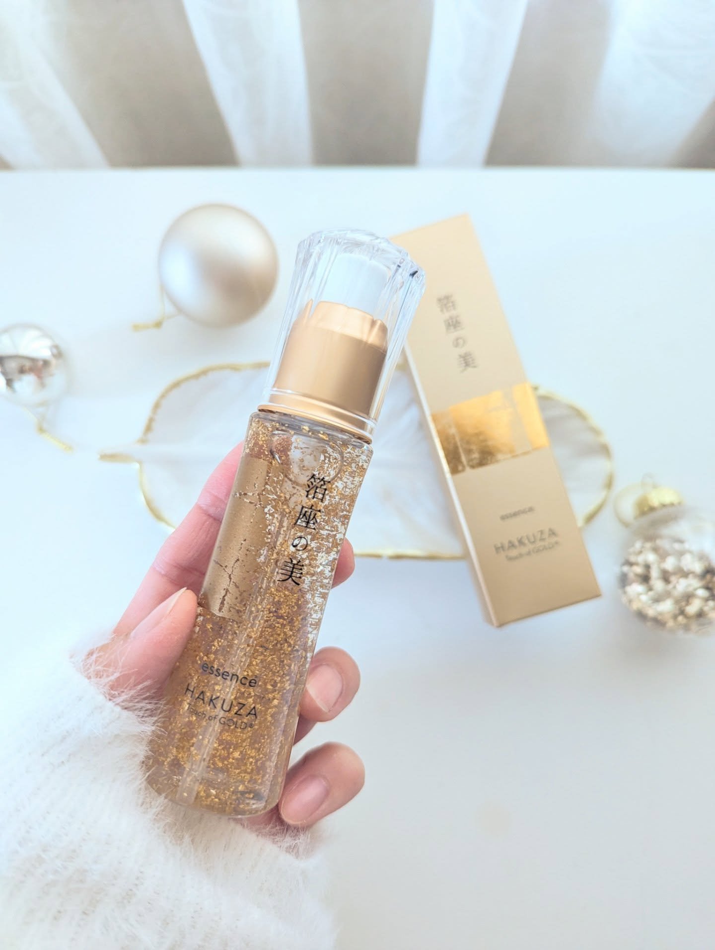  箔座の美 エッセンス /Touch of GOLD/美容液を使ったクチコミ（2枚目）