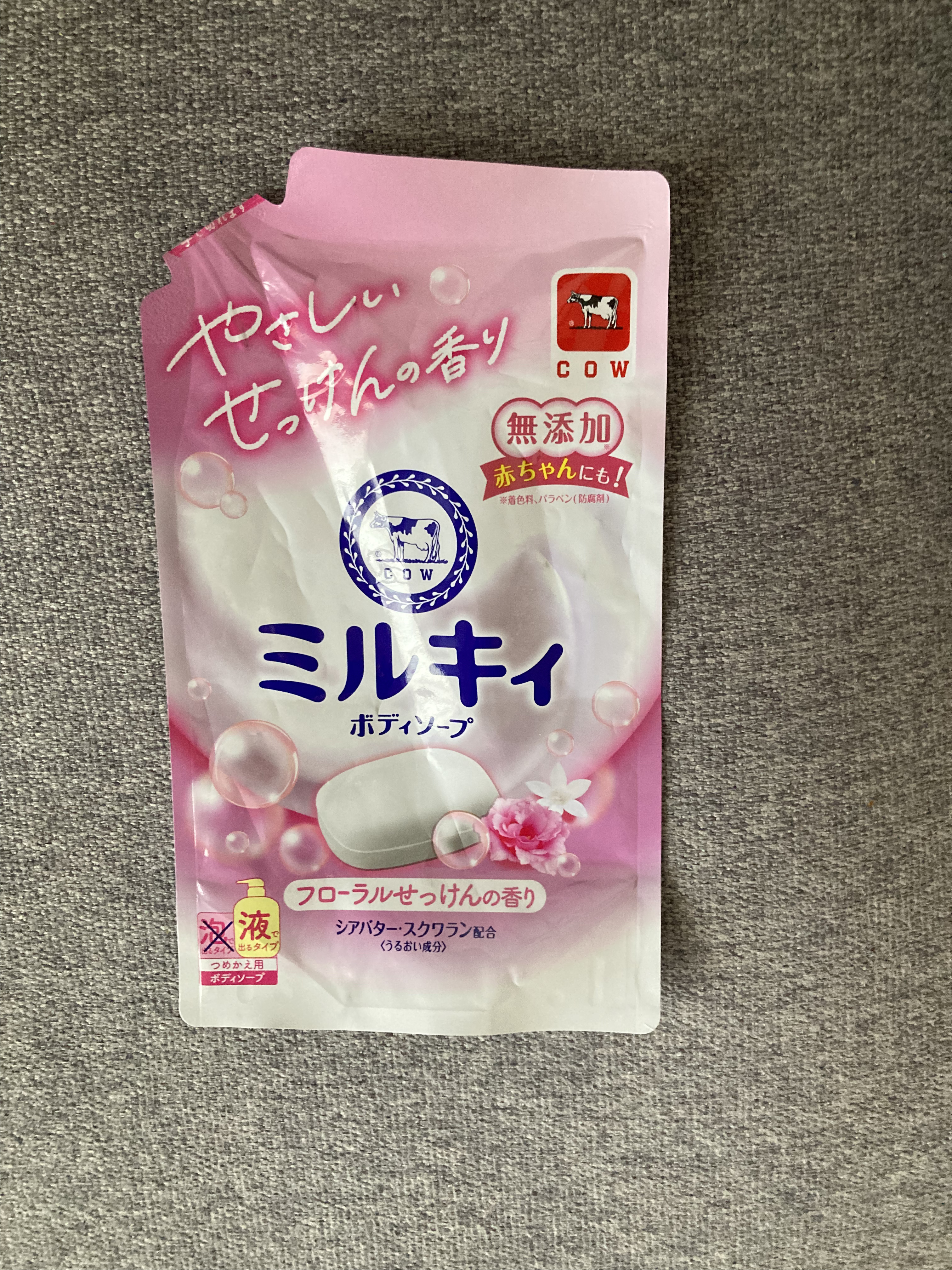 ミルキィボディソープ フローラルソープの香り 詰替用 400ml/ミルキィ/ボディソープを使ったクチコミ（1枚目）