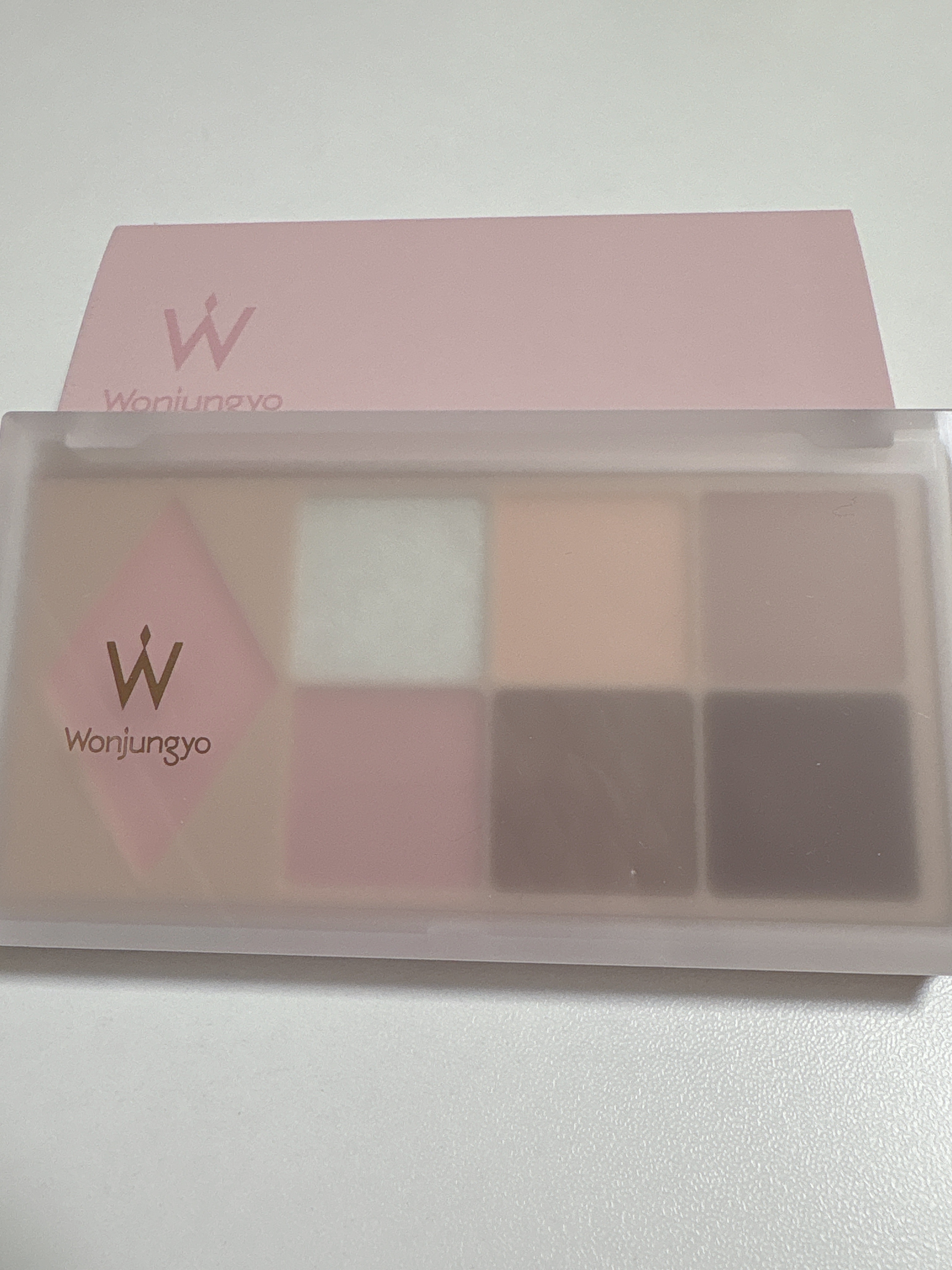 ウォンジョンヨ Ｗ デイリームードアップパレット /Wonjungyo/アイシャドウパレットを使ったクチコミ（2枚目）