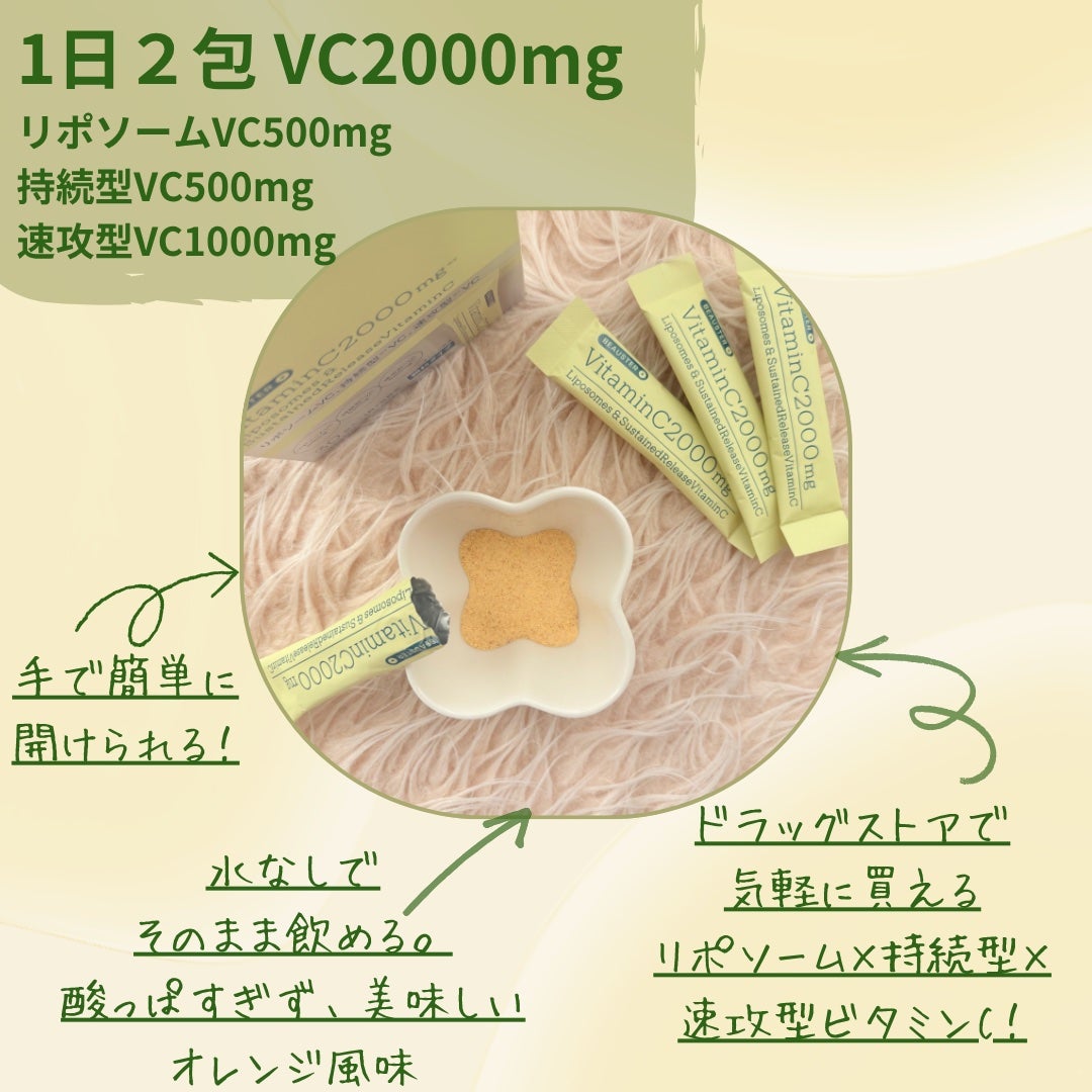 ãªããœãŒã ïŒæç¶åãã¿ãã³Cé¡ç²/matsukiyo LAB/çŸå®¹ãµããªã¡ã³ãã䜿ã£ãã¯ãã³ãïŒ2æç®ïŒ