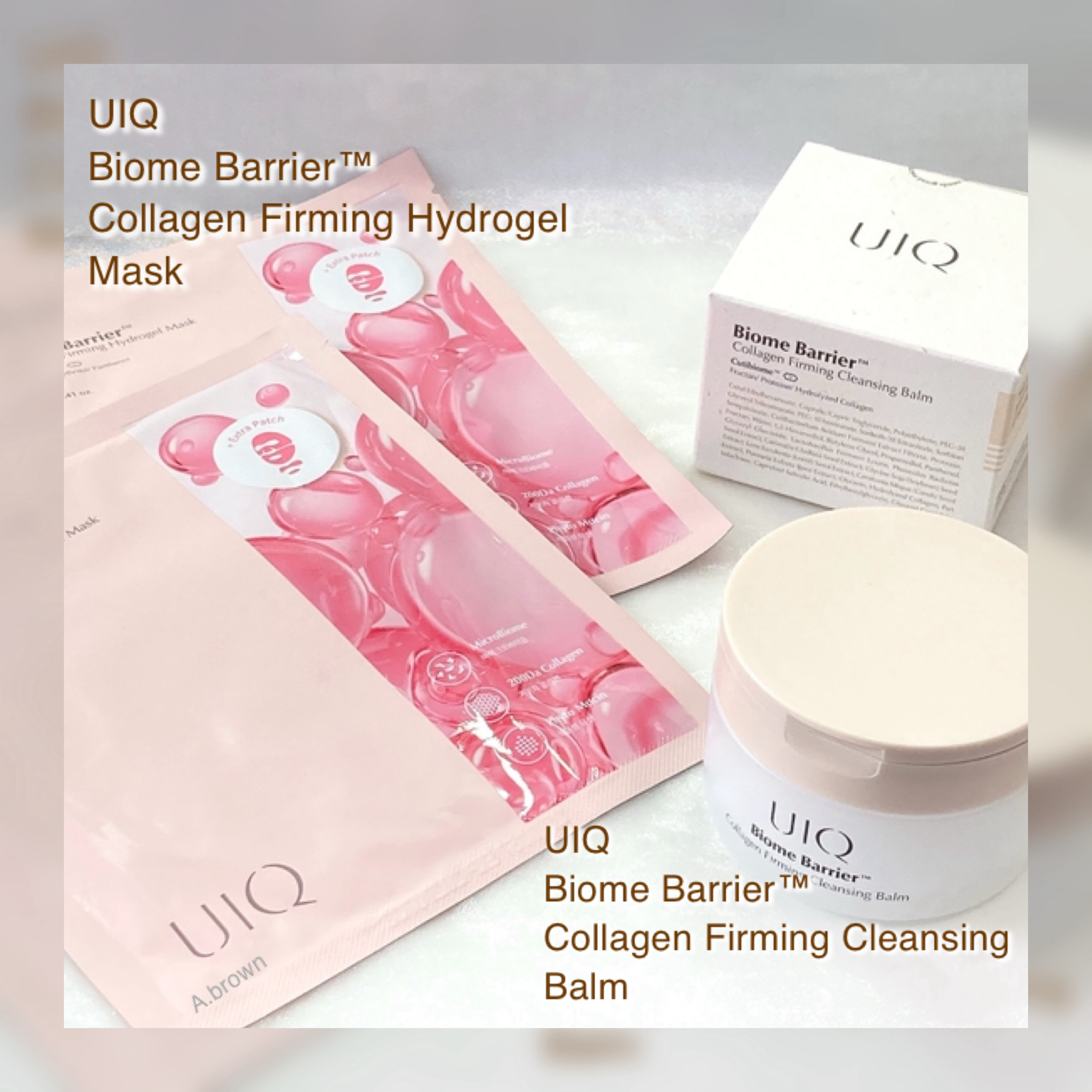 バイオームバリアコラーゲンファーミングクレンジングバーム/UIQ/クレンジングバームを使ったクチコミ（2枚目）