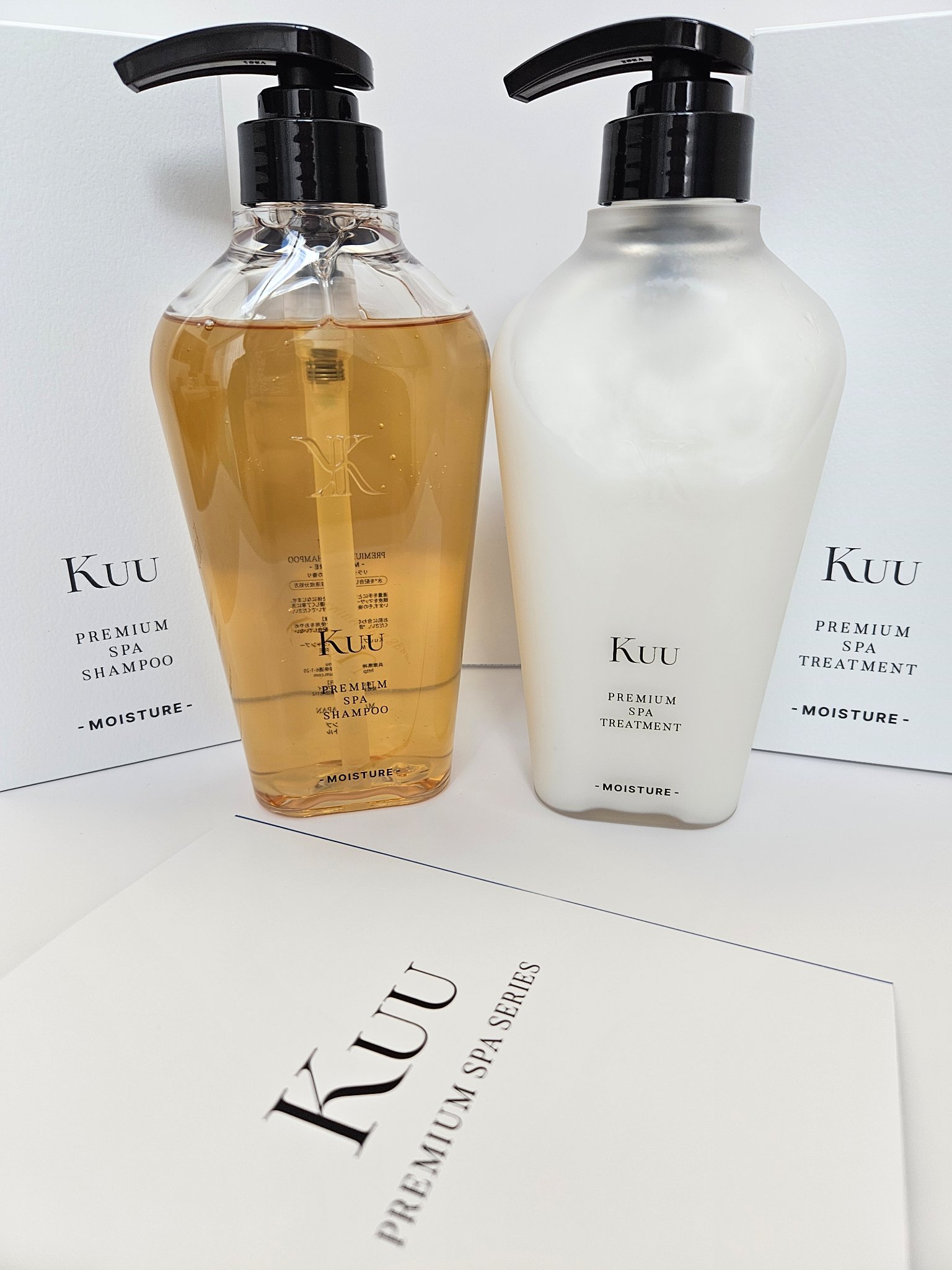 Kuu PREMIUM SPA SHAMPOO＆TREATMENT -MOISTURE-/Kuu/サロンシャンプーを使ったクチコミ（1枚目）