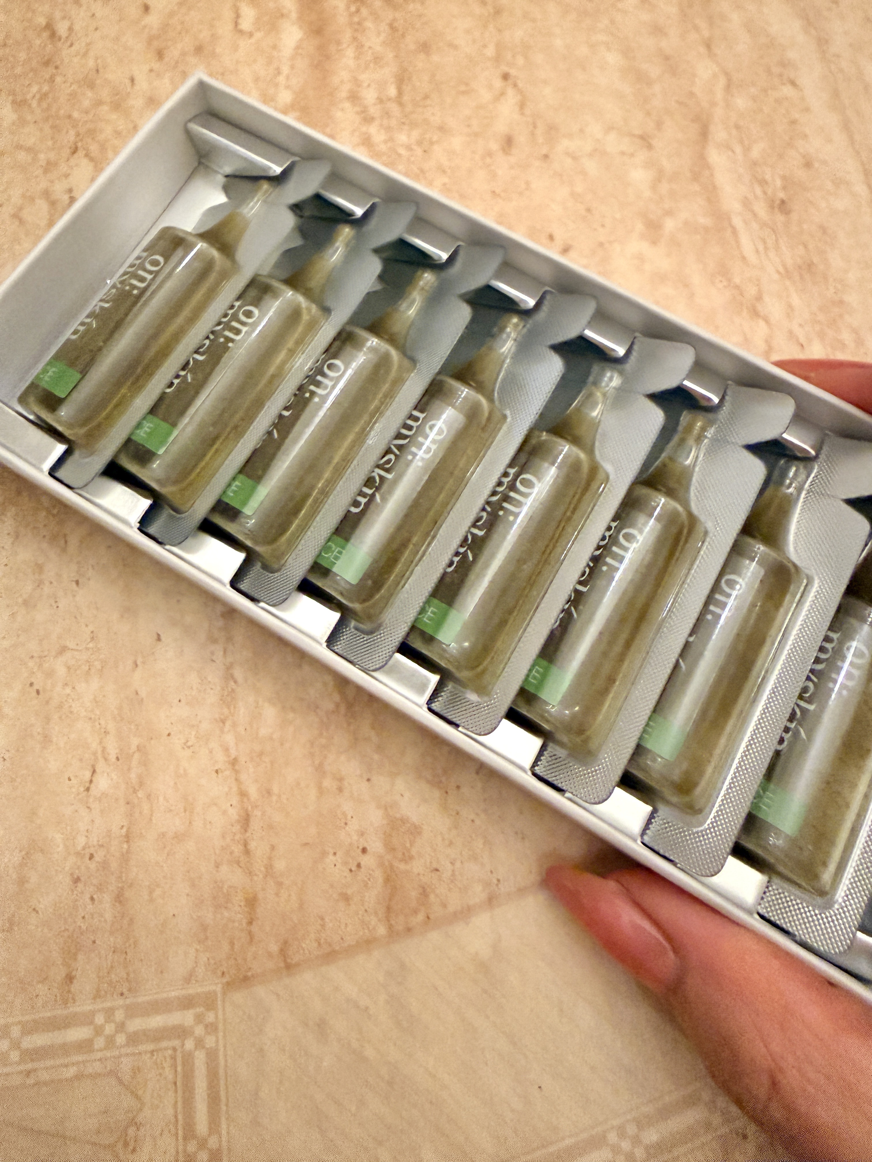 ハーブピーリング/on:myskin/ピーリングを使ったクチコミ（2枚目）