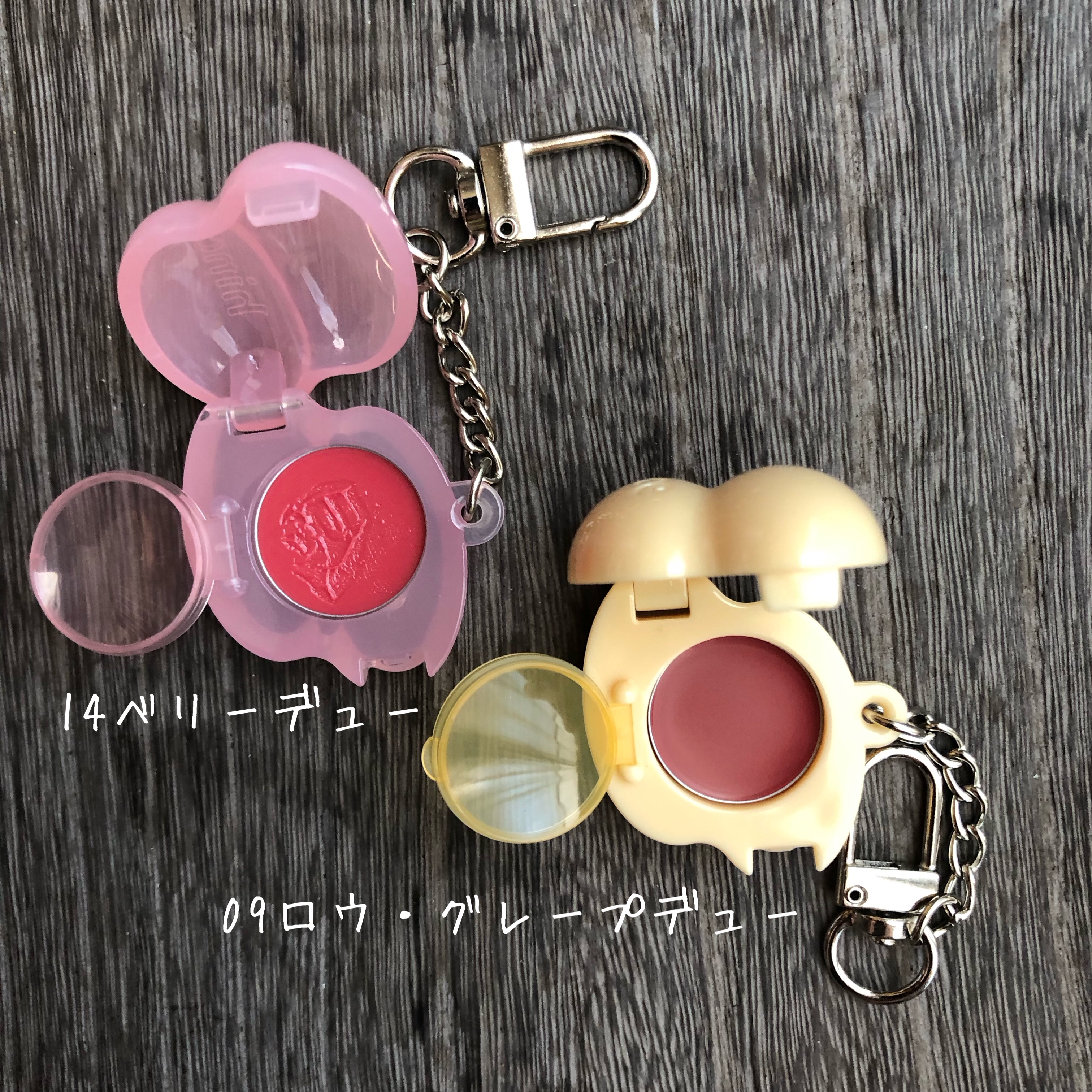 ロウグロウデューイーボール 14 ベリーデュー/hince/リップバームを使ったクチコミ（2枚目）