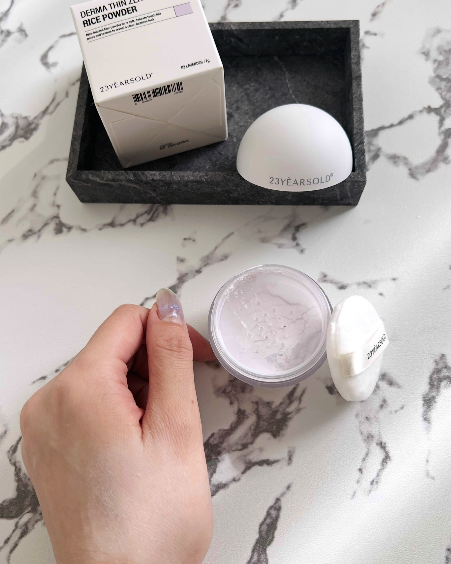 ダーマシンゼロセバムライスパウダー/23years old/ルースパウダーを使ったクチコミ（3枚目）