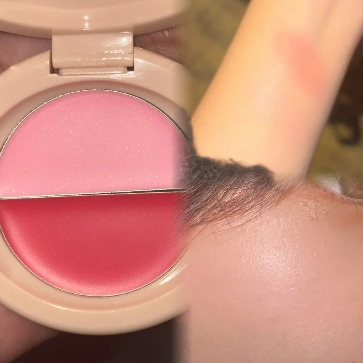 どら焼きリップ＆チーク/&nd by rom&nd/マルチパレットを使ったクチコミ（1枚目）