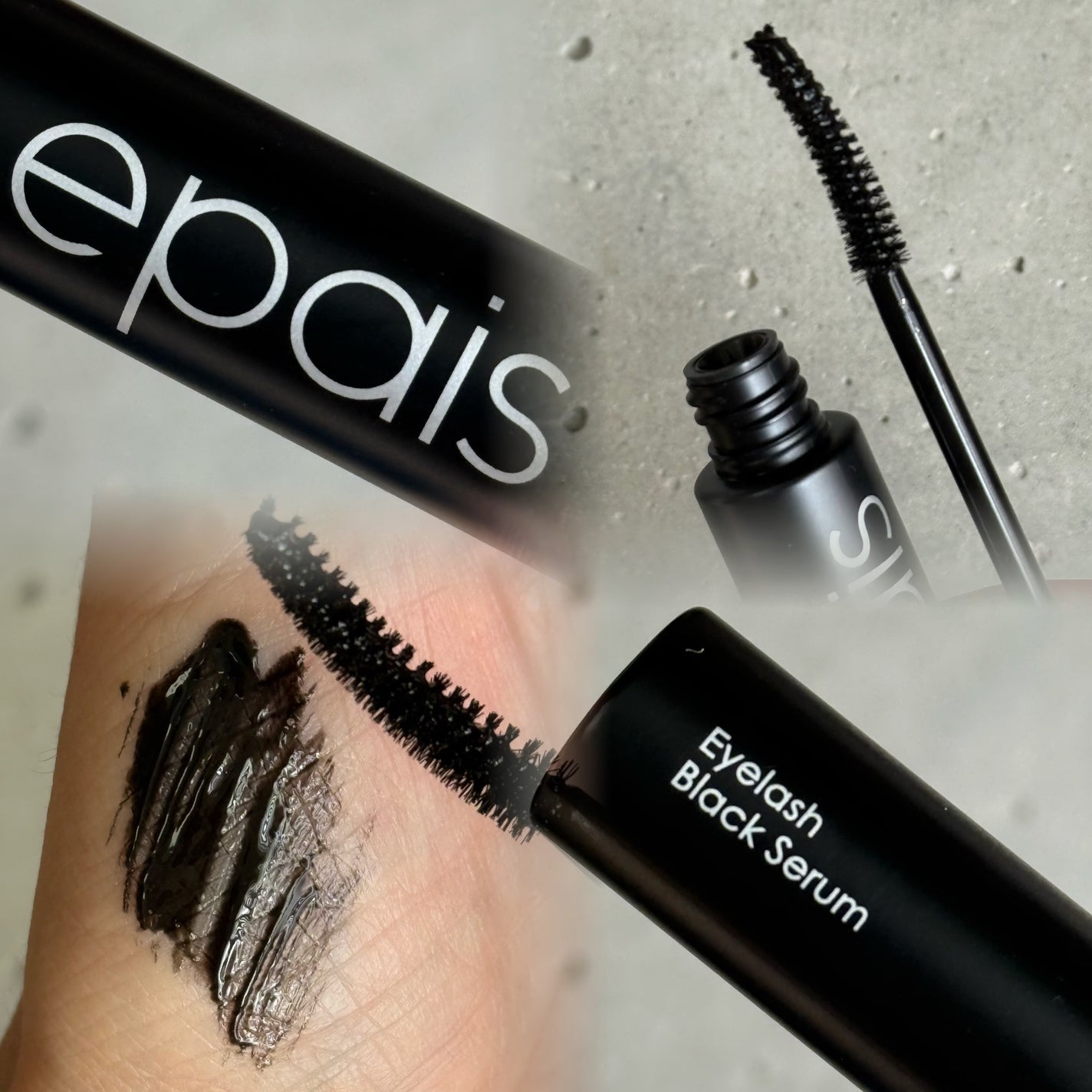 アイラッシュブラックセラム/epais/まつげ美容液を使ったクチコミ(2枚目)