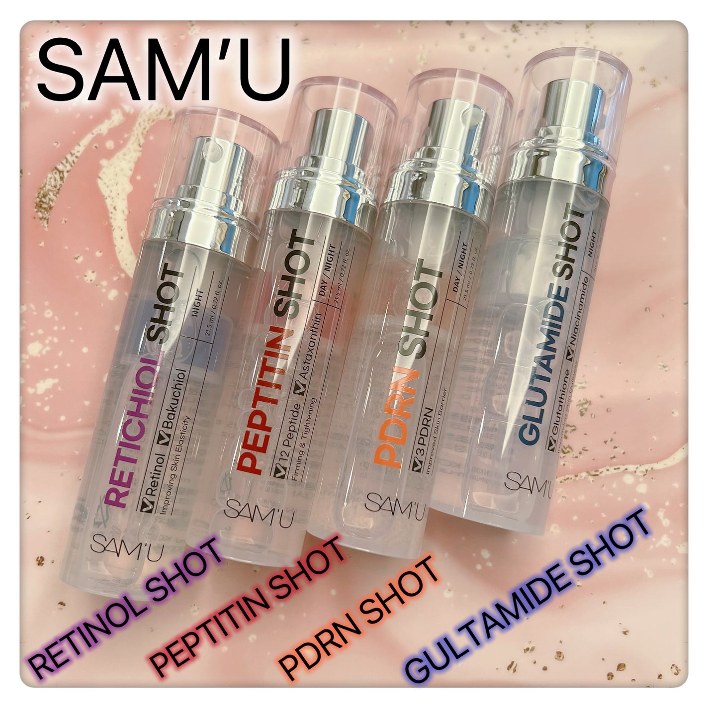 シナジーショットエディション/SAM'U/スキンケアキットを使ったクチコミ(1枚目)