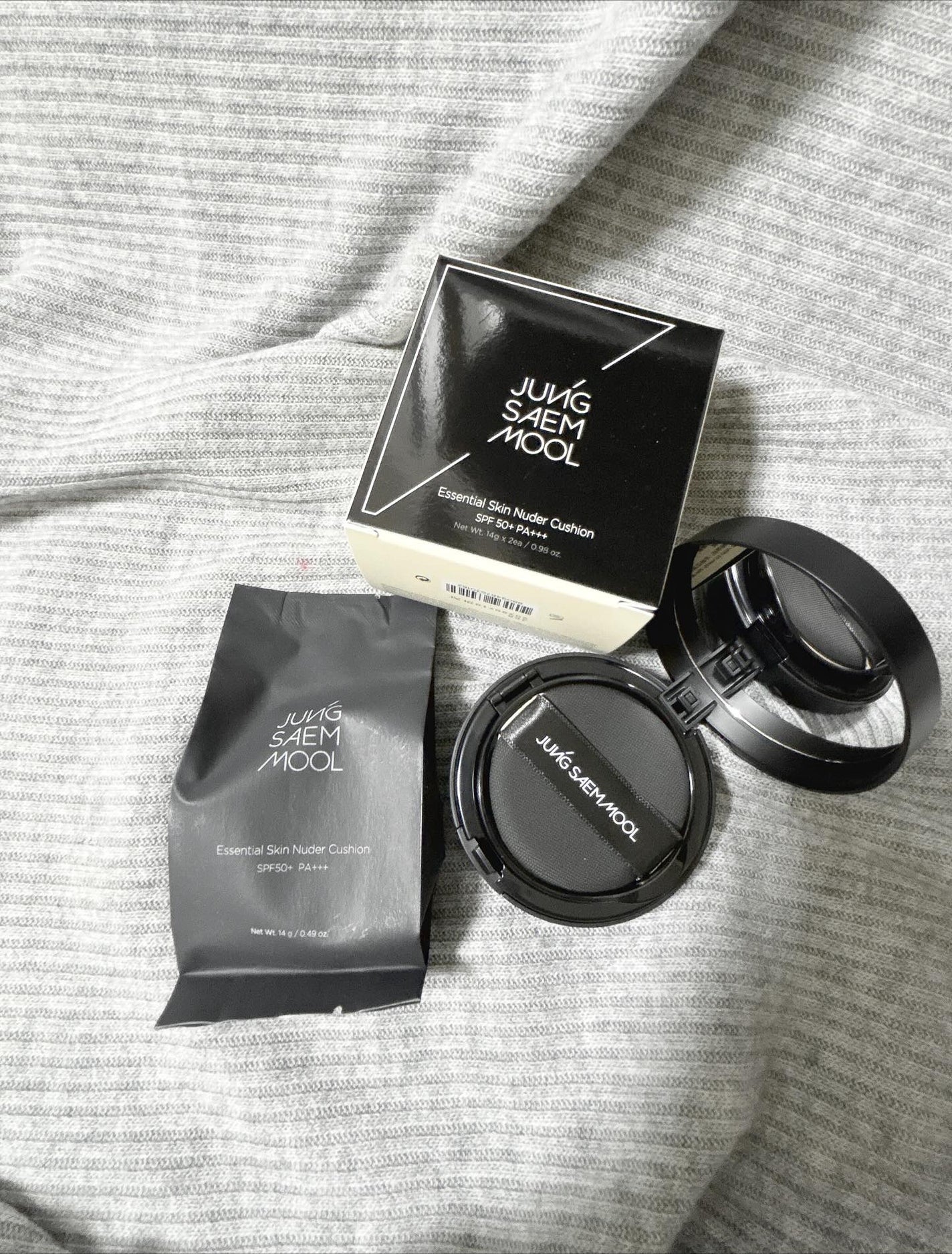 ジョンセンムル エッセンシャル スキン ヌーダー クッション/JUNG SAEM MOOL/クッションファンデーションを使ったクチコミ(4枚目)