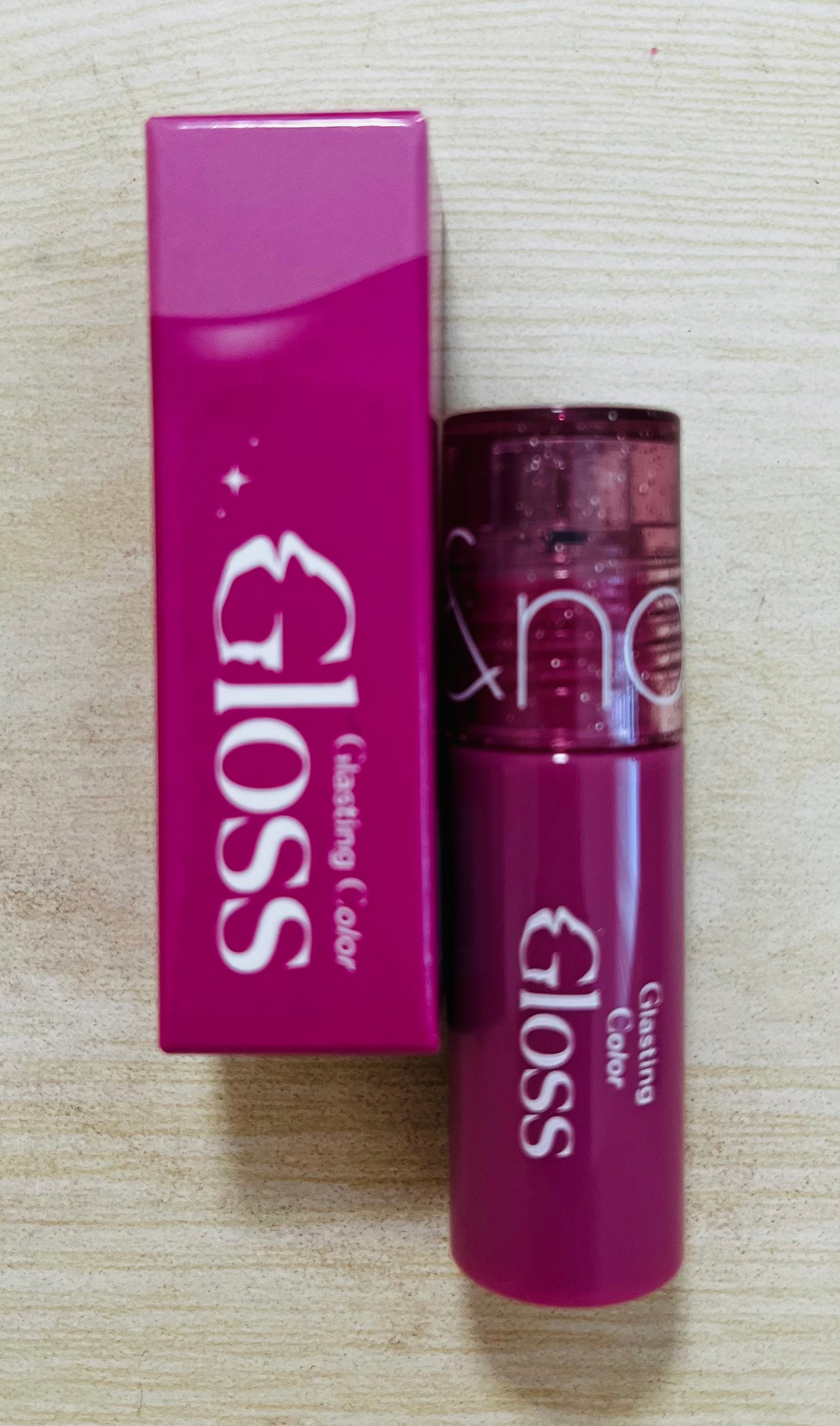 グラスティングカラーグロス/rom&nd/リップグロスを使ったクチコミ(1枚目)