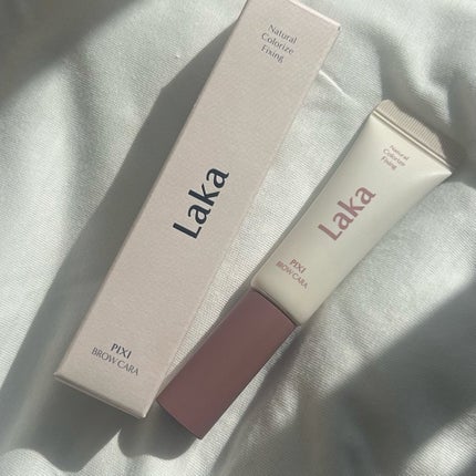 ラカ ピクシーブロウカラ/Laka/眉マスカラを使ったクチコミ(1枚目)