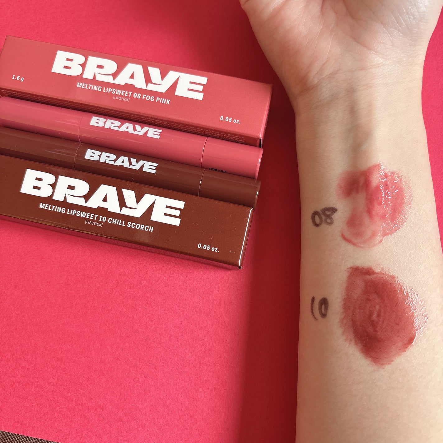 メルティングリップスウィート/BRAYE/口紅を使ったクチコミ(2枚目)
