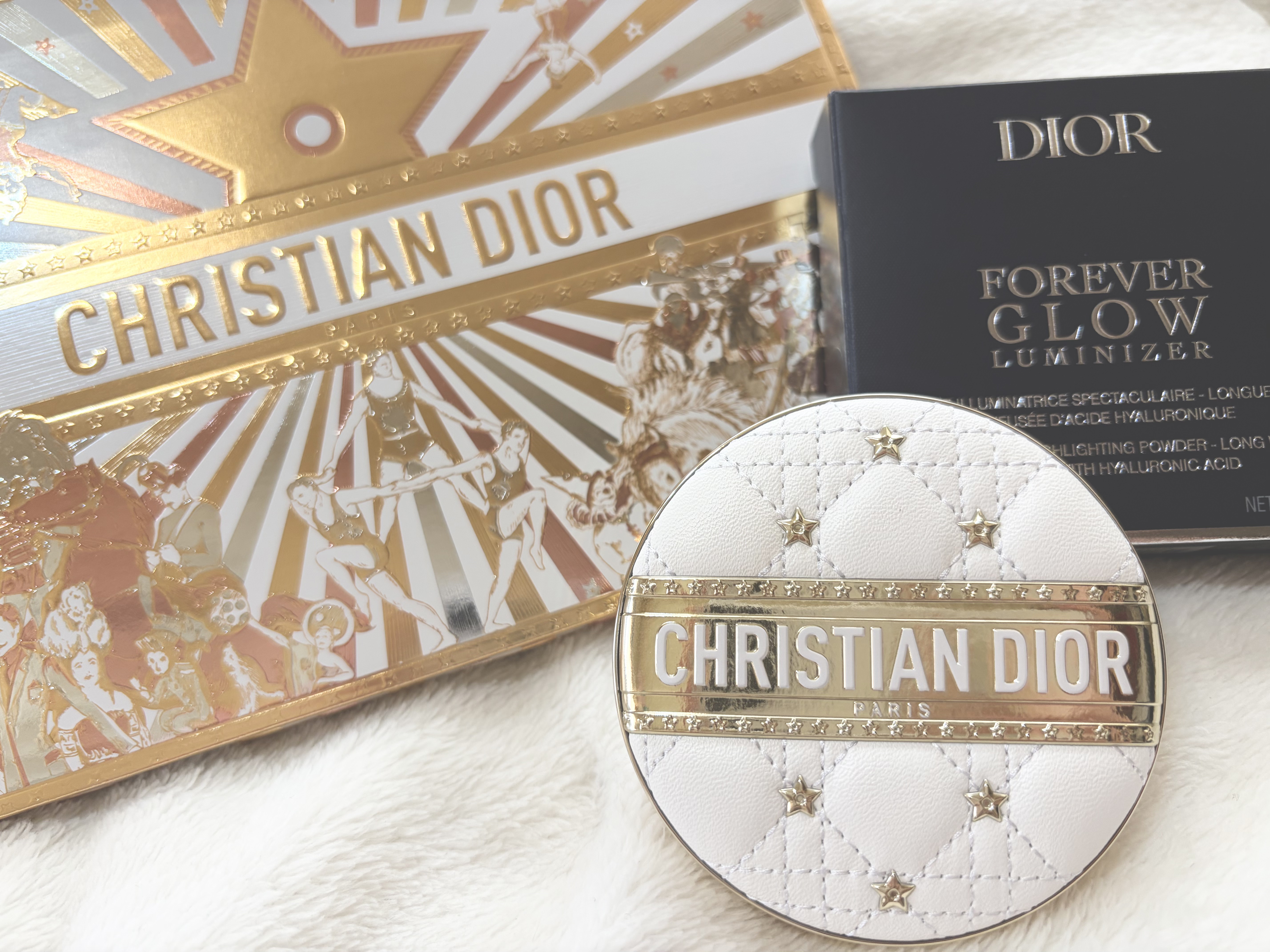 ディオールスキン フォーエヴァー グロウ ルミナイザー（ホリデーコレクション 2025 限定品）/Dior/メイクアップを使ったクチコミ（1枚目）