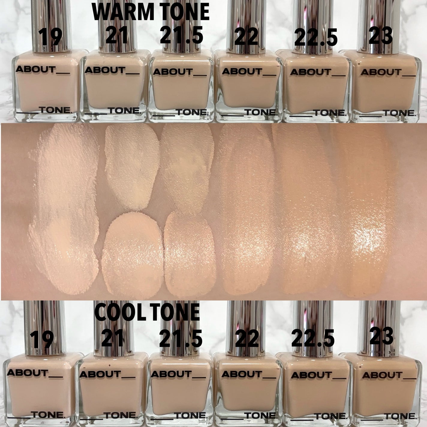 スキンレイヤーフィットファンデーション/ABOUT TONE/リキッドファンデーションを使ったクチコミ(2枚目)