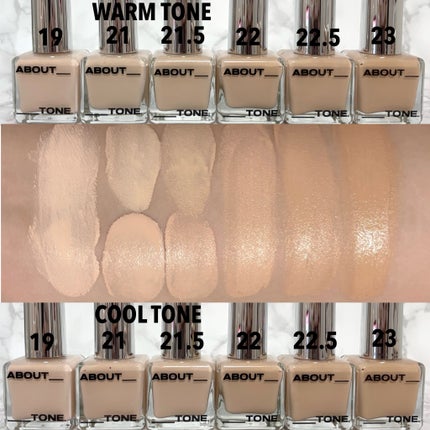 スキンレイヤーフィットファンデーション/ABOUT TONE/リキッドファンデーションを使ったクチコミ(2枚目)