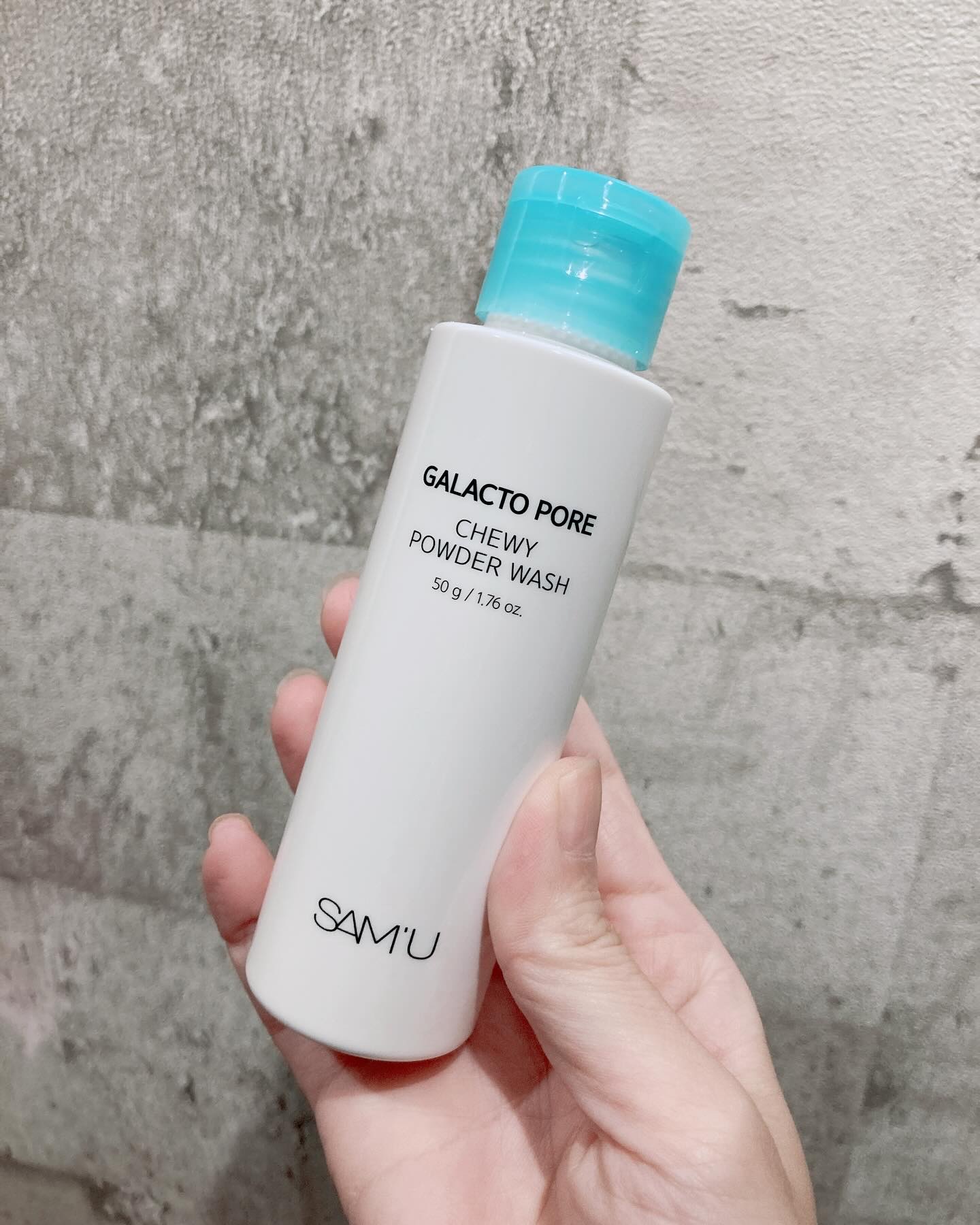 サミュ ガラクトポア チューイー パウダーウォッシュ/SAM&#39;U/洗顔パウダーを使ったクチコミ（2枚目）