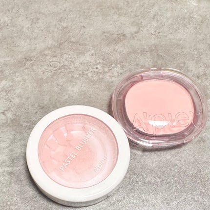 アピュー パステルブラッシャー/A’pieu/パウダーチークを使ったクチコミ(2枚目)