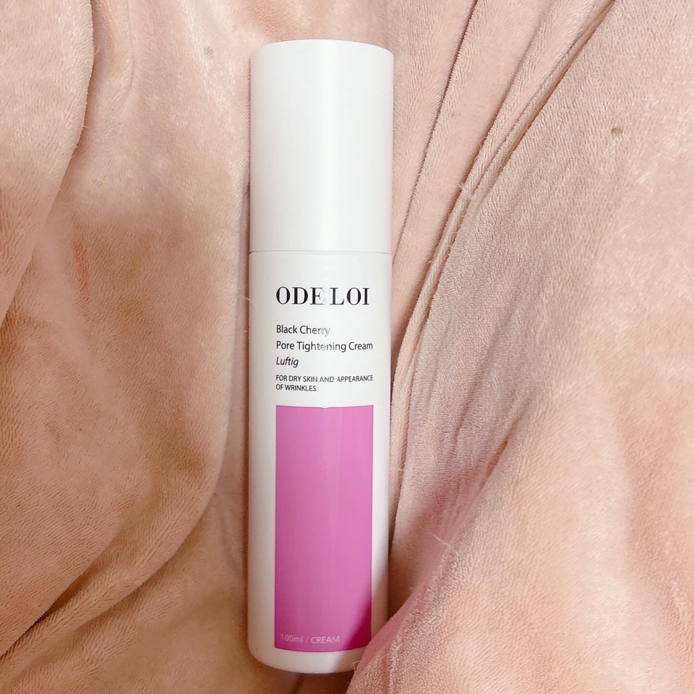 ブラックチェリー 毛穴引き締めクリーム ロフディ/ODELOI/フェイスクリームを使ったクチコミ(5枚目)