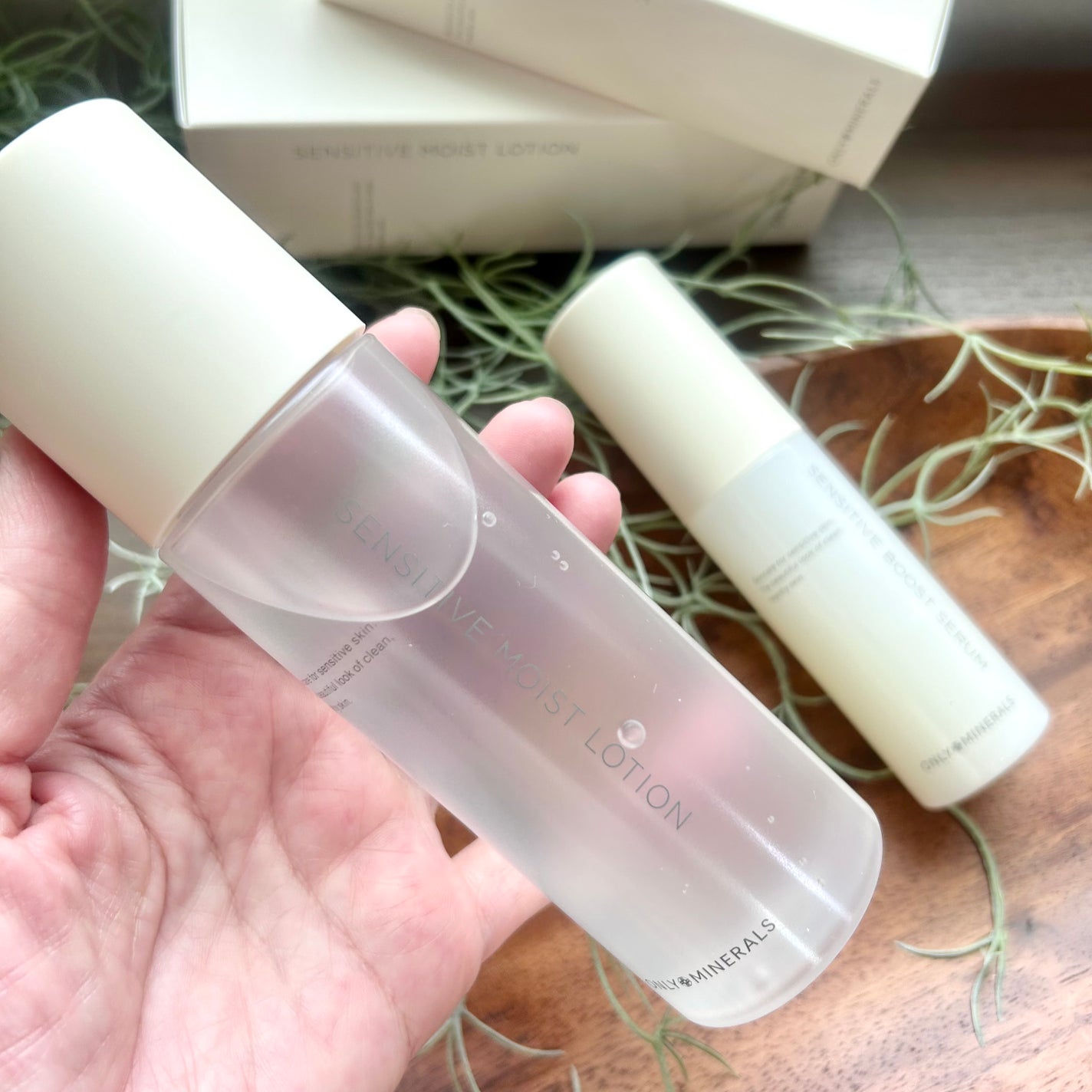 Nude センシティブブーストセラム/ONLY MINERALS/ブースター・導入液を使ったクチコミ(2枚目)