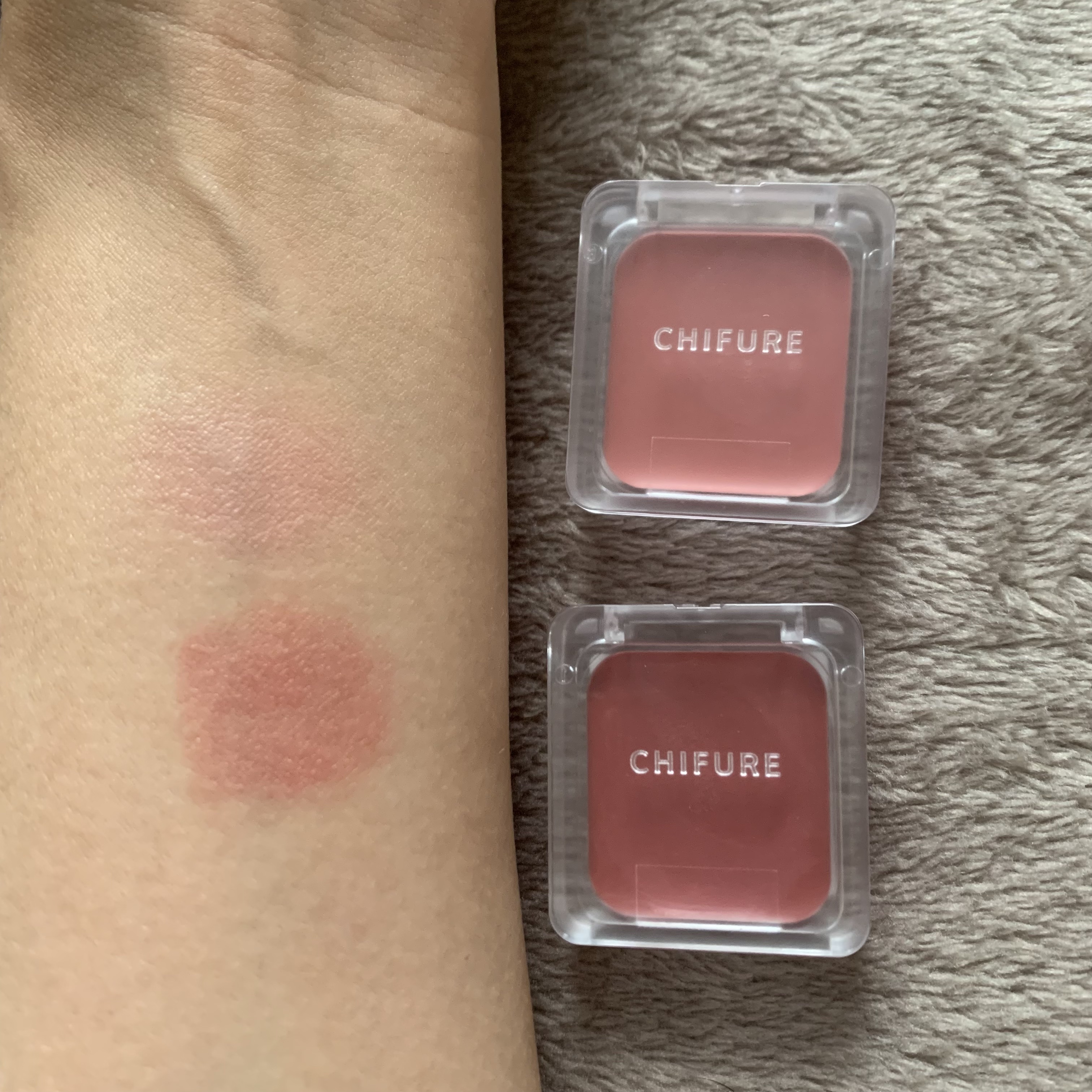 リップ ＆ チーク バーム/ちふれ/口紅を使ったクチコミ（3枚目）