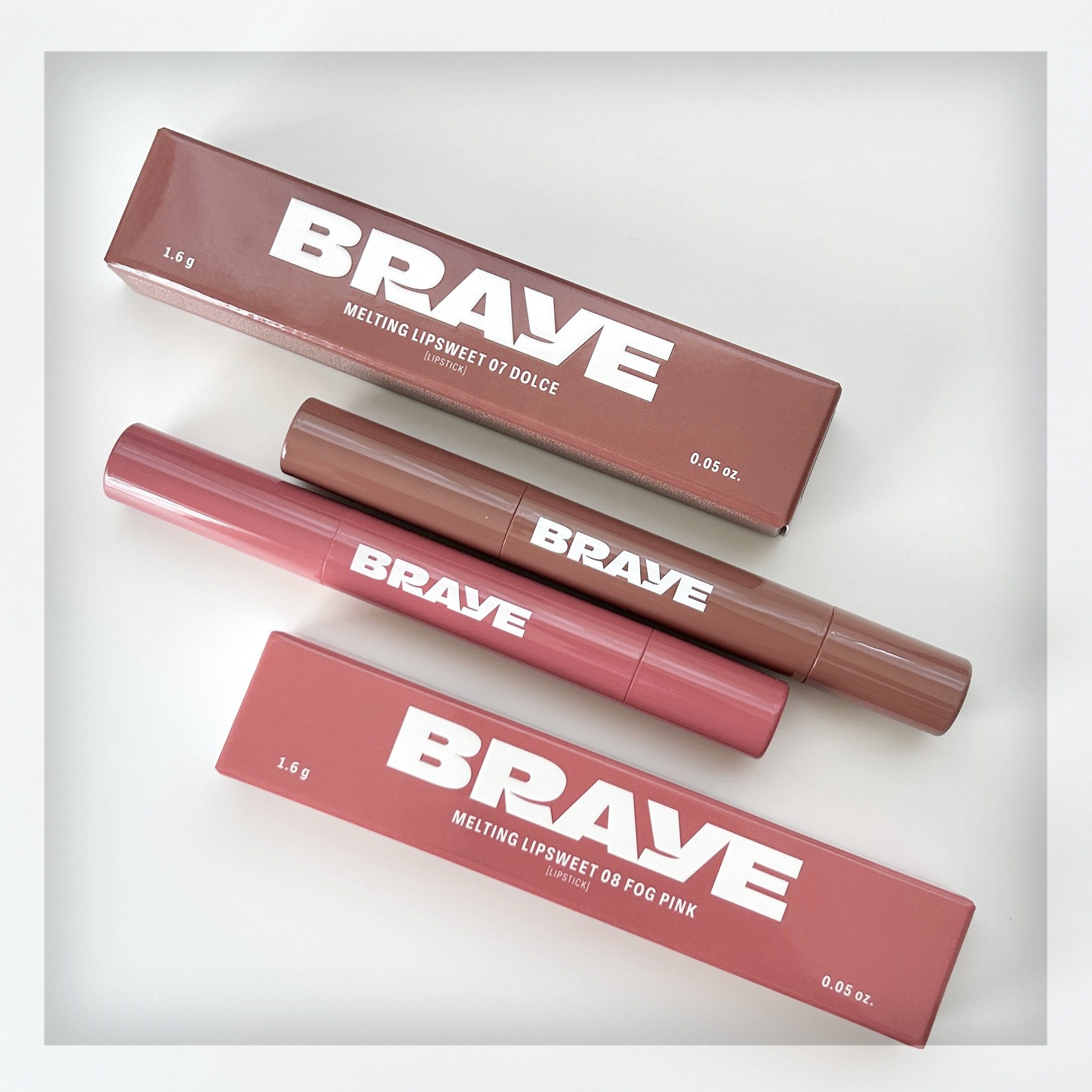 メルティングリップスウィート/BRAYE/口紅を使ったクチコミ（1枚目）