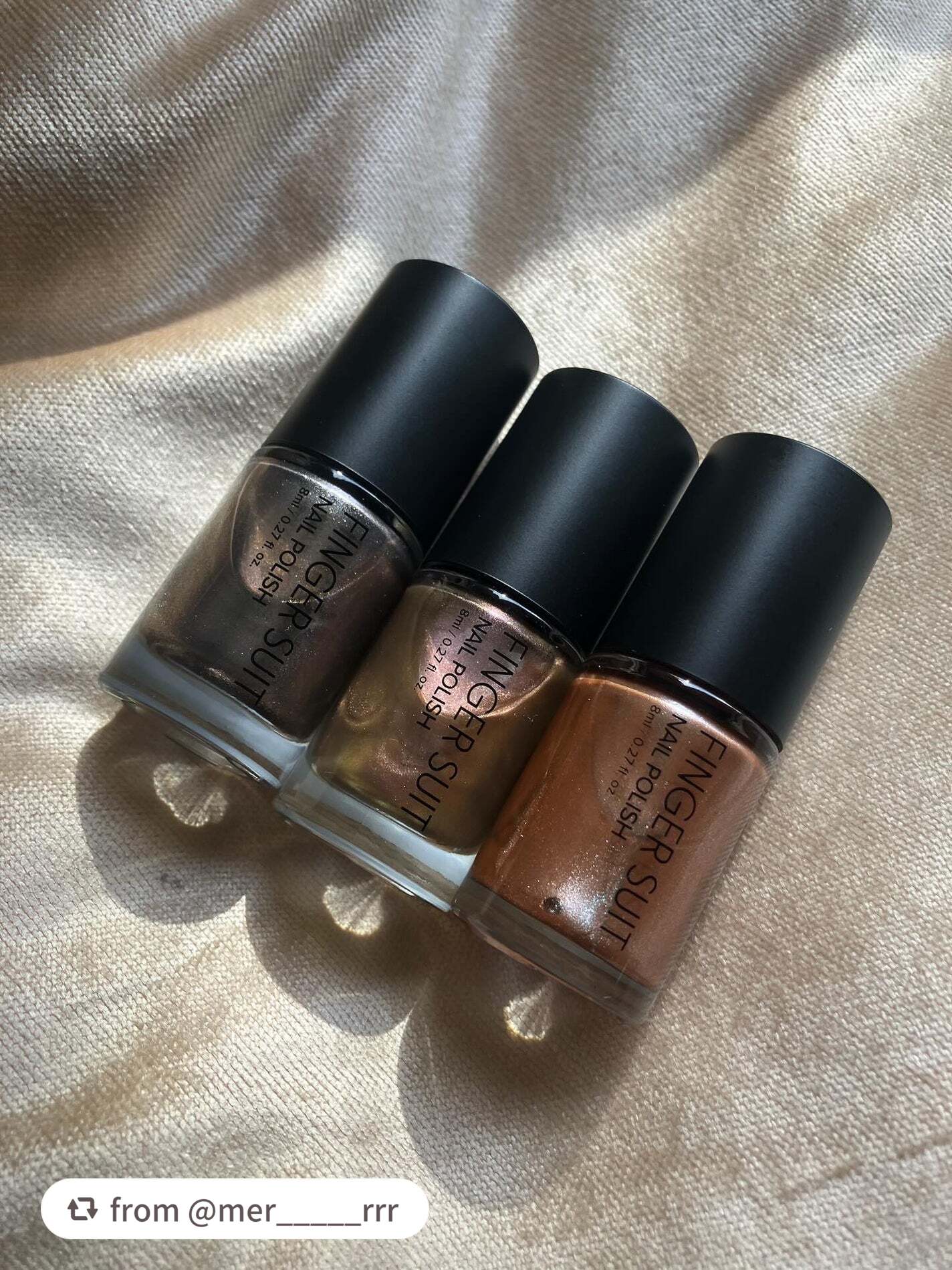 FINGER SUIT ネイルポリッシュ/FINGER SUIT/マニキュアを使ったクチコミ(1枚目)