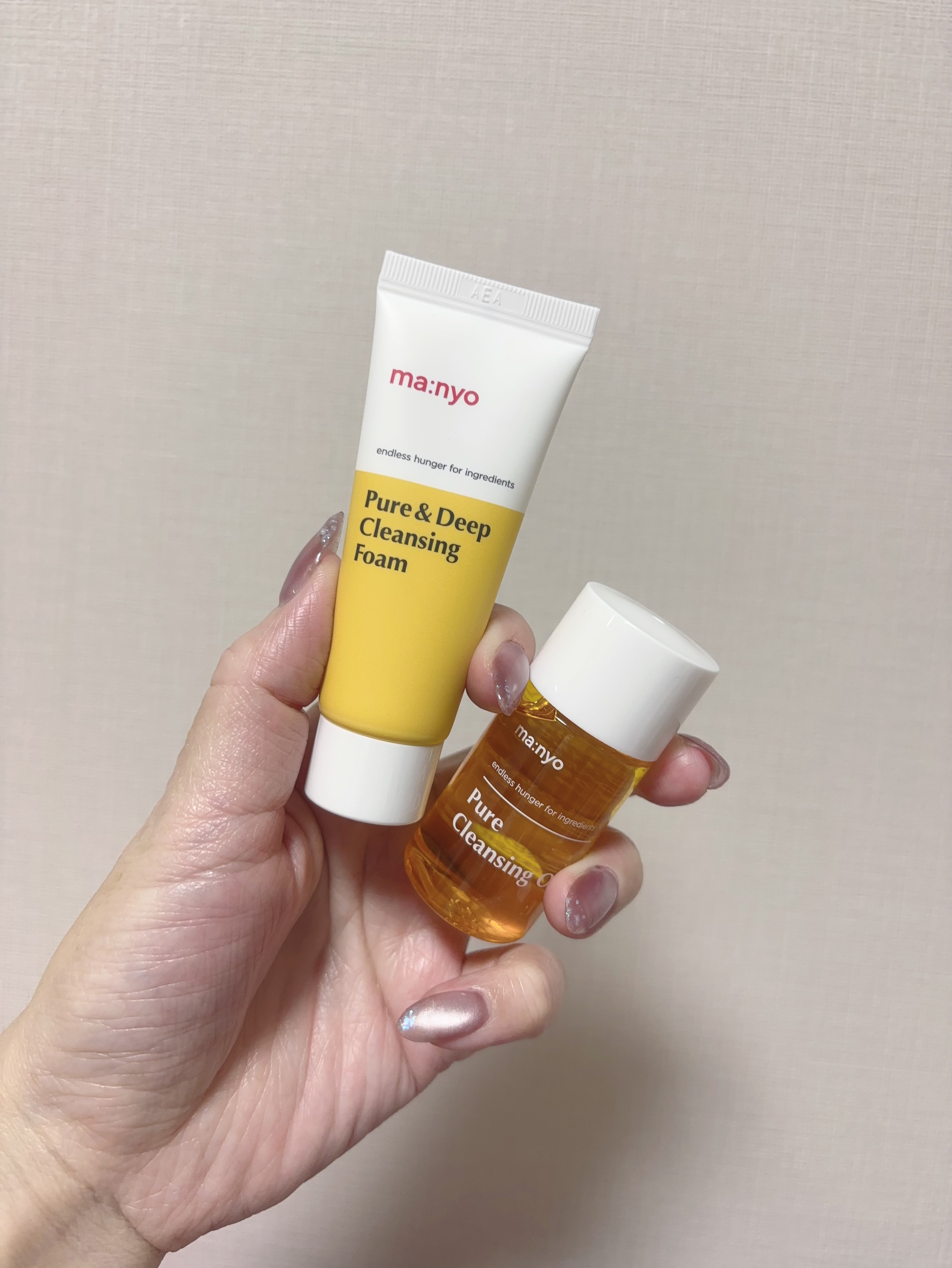 manyo　ピュアクレンジングトラベルキット/manyo/トライアルキットを使ったクチコミ（3枚目）