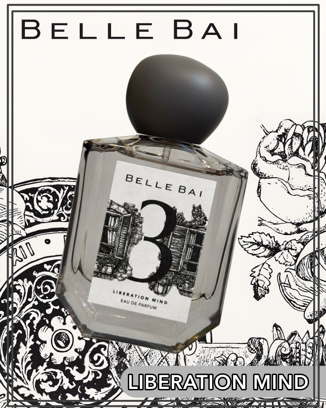 ベルナンバー 3 オードパルファン 精神の開放(LIBERATION MIND)/BELLE BAI/香水(その他)を使ったクチコミ（1枚目）