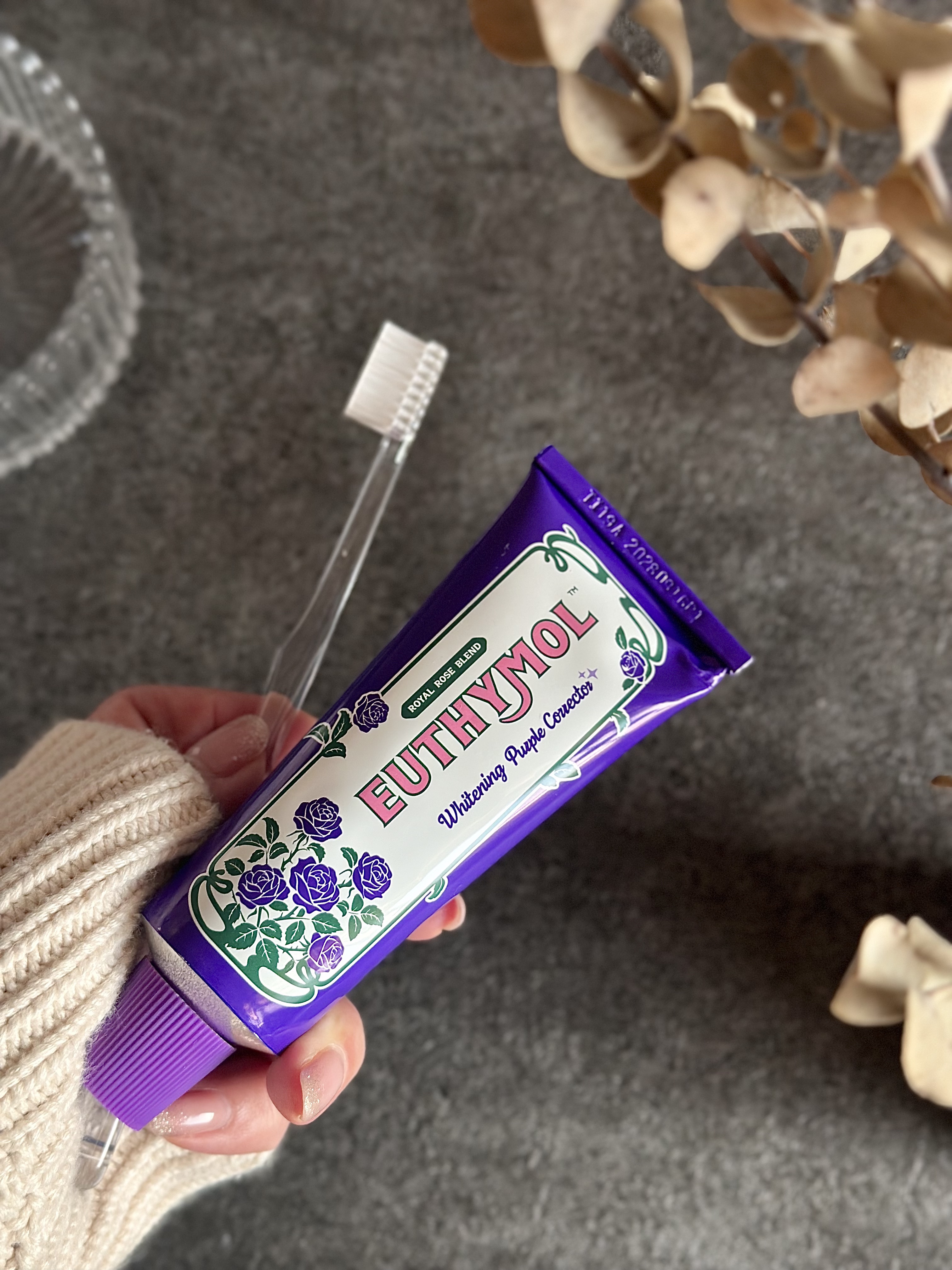 ホワイトニングパープルコレクター歯磨き粉/EUTHYMOL/その他を使ったクチコミ（1枚目）